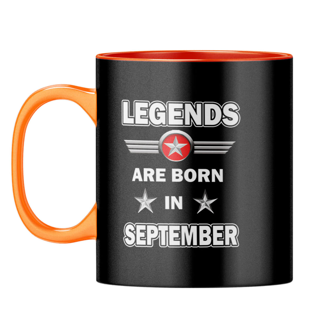 Legends September Coffee Mug Orange