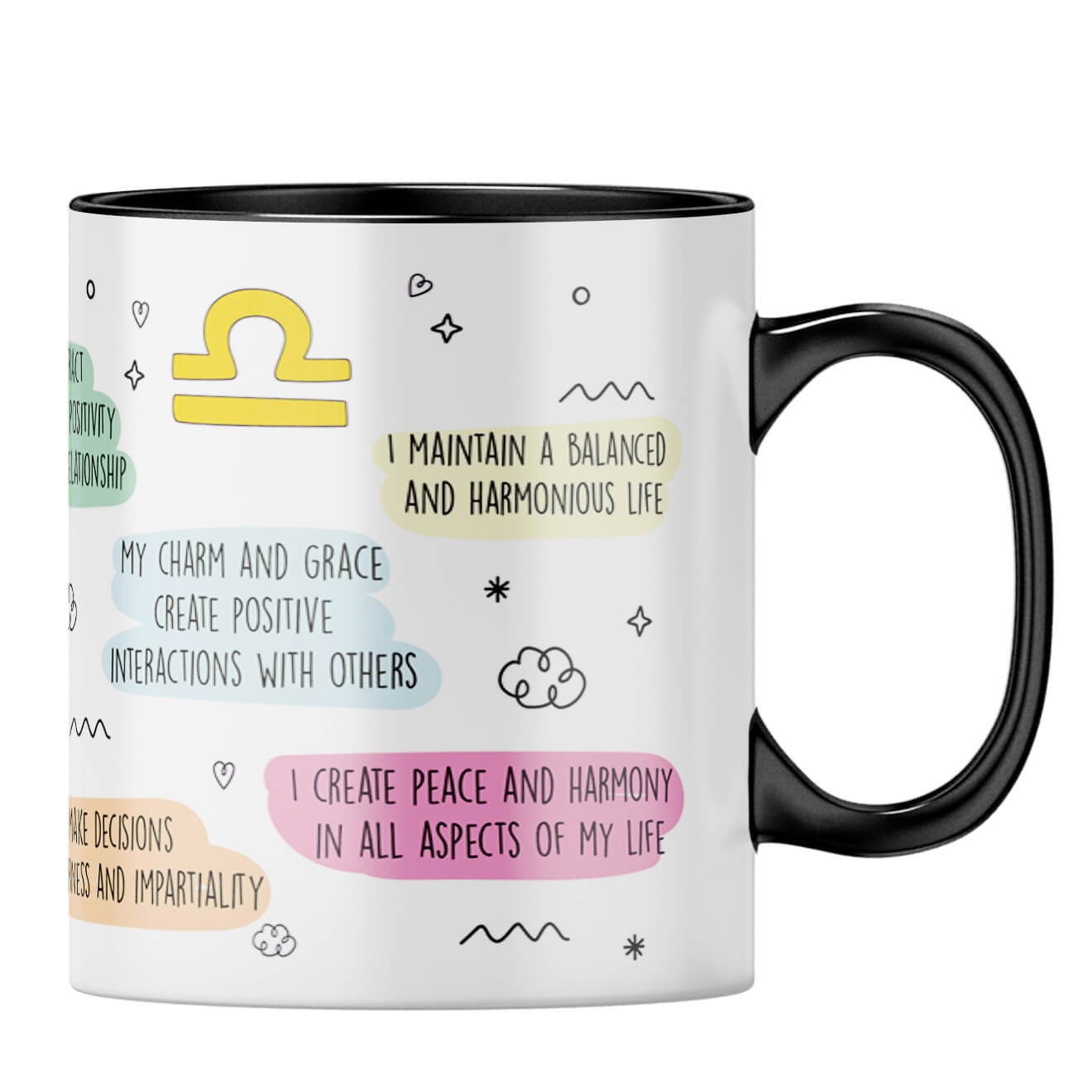 Libra Coffee MugB-Black