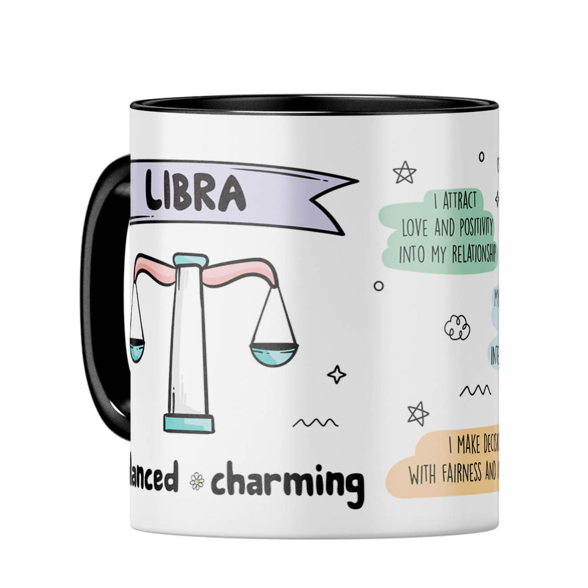 Libra Coffee MugC-Black