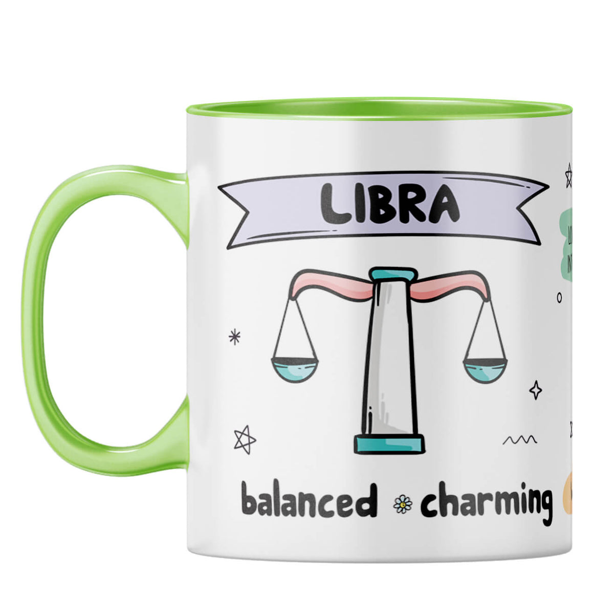 Libra Coffee Mug Light Green