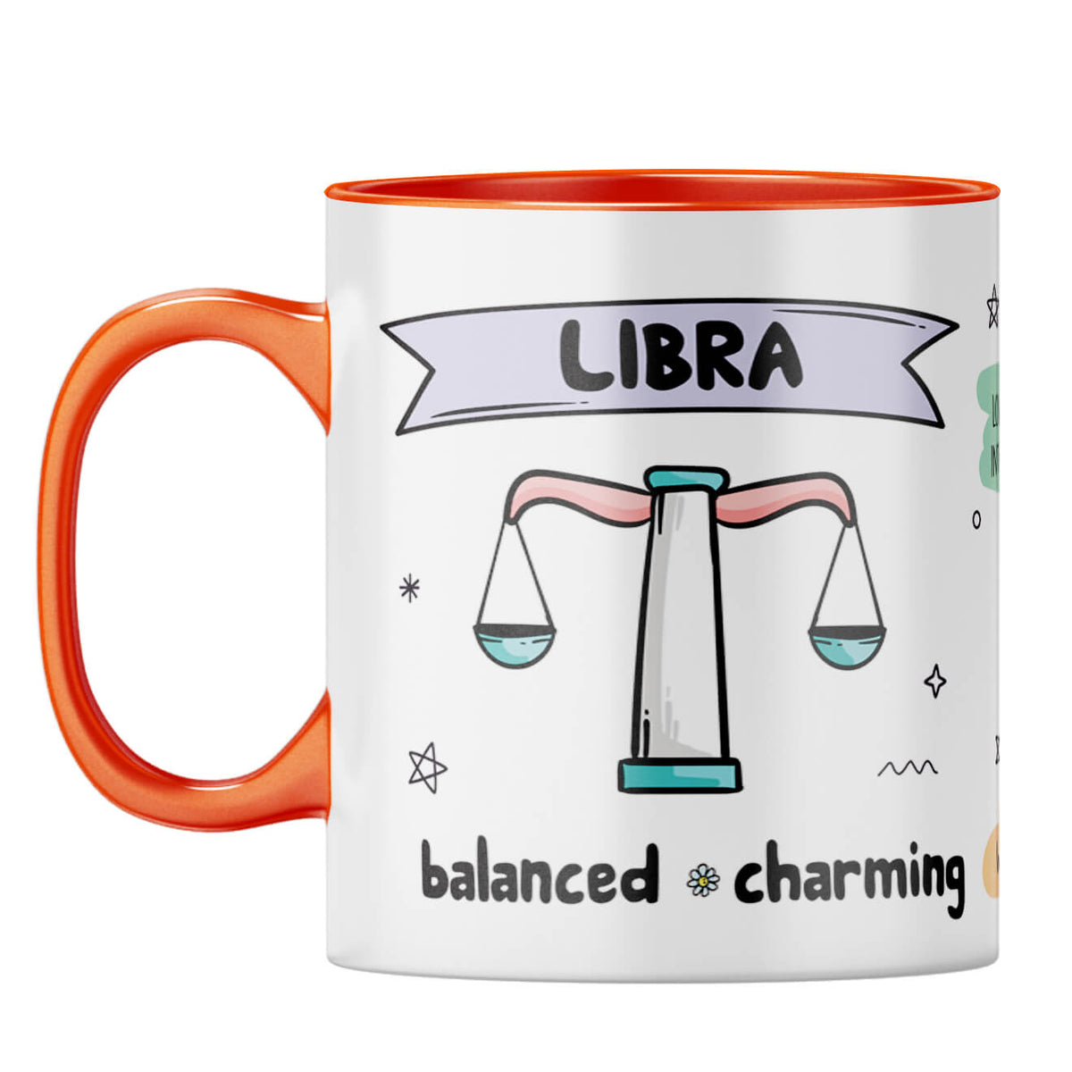 Libra Coffee Mug Orange
