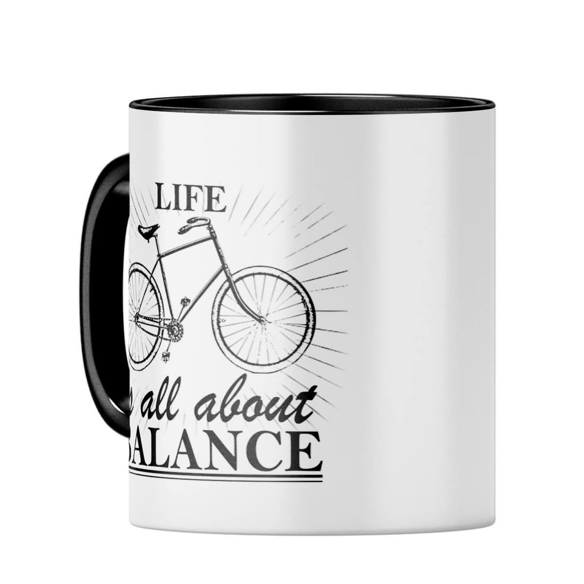 Life Is Balance Coffee MugC-Black
