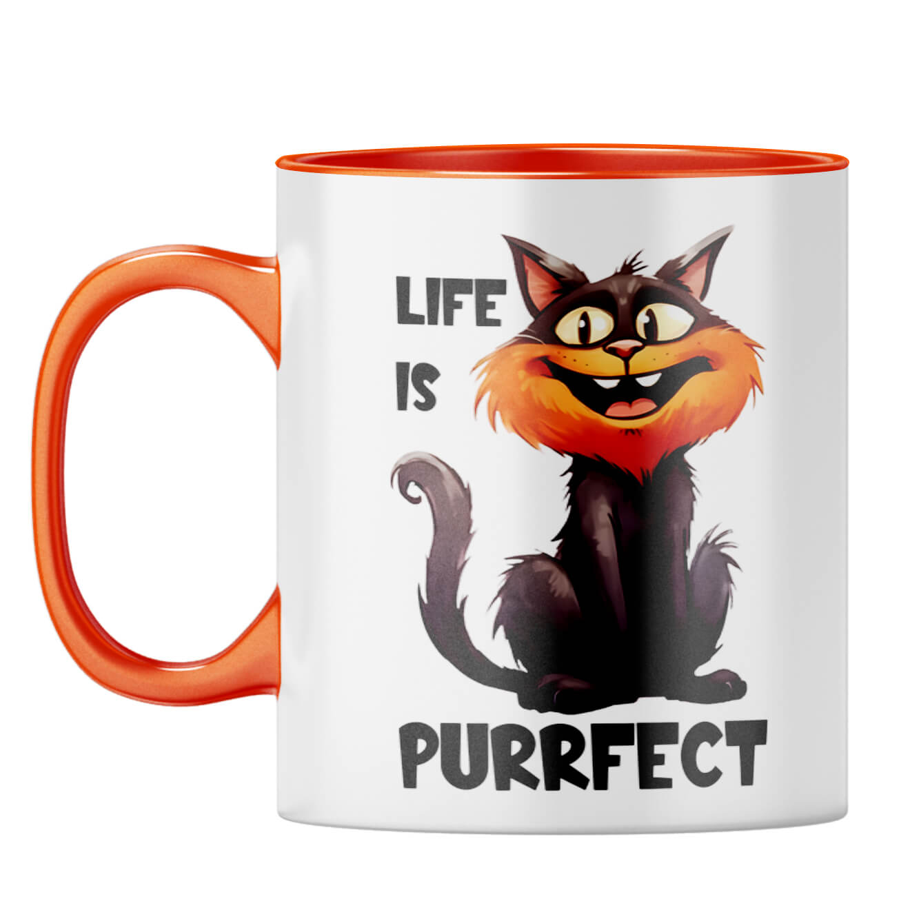 Life is Purrfect Coffee Mug