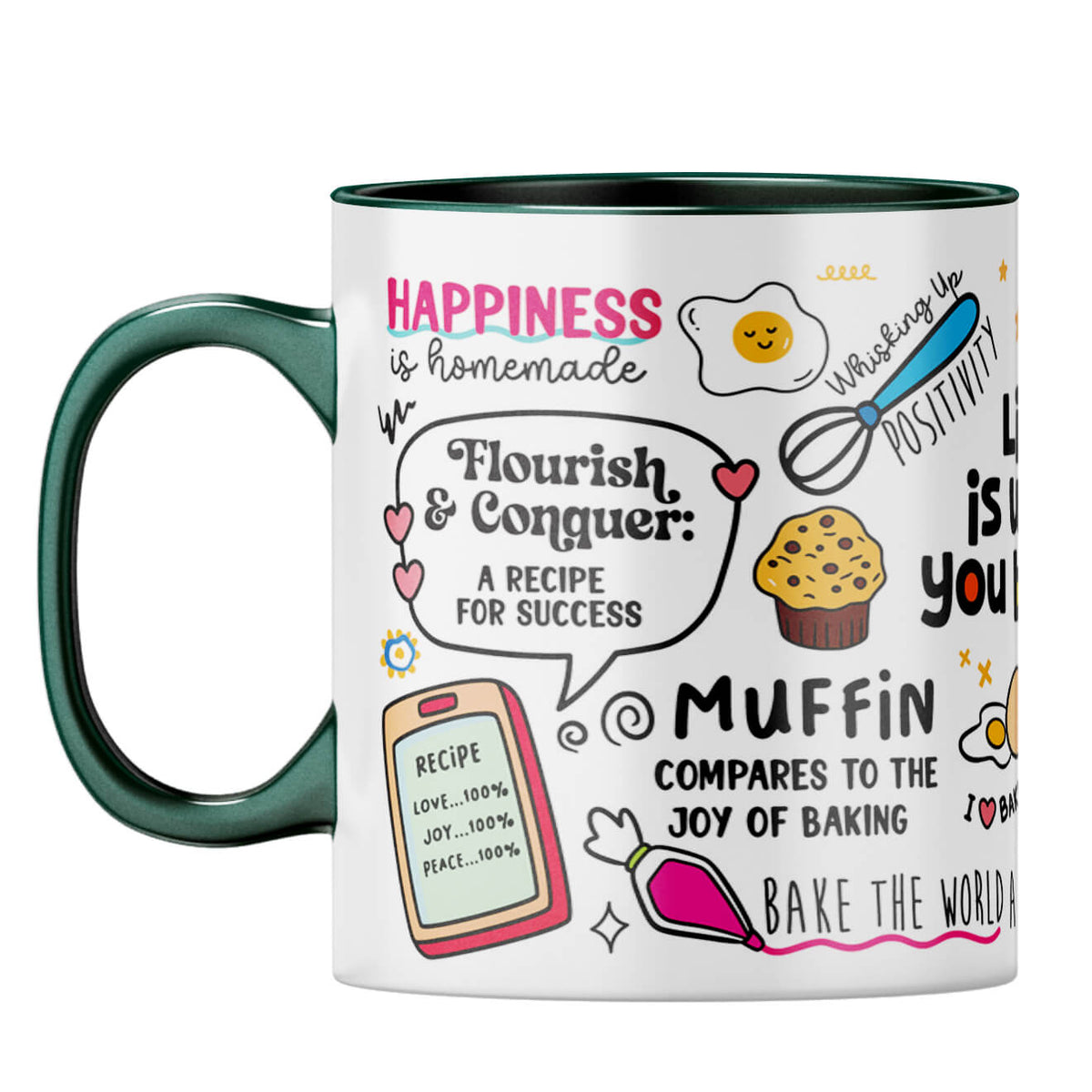 Life is What You Bake It Coffee Mug