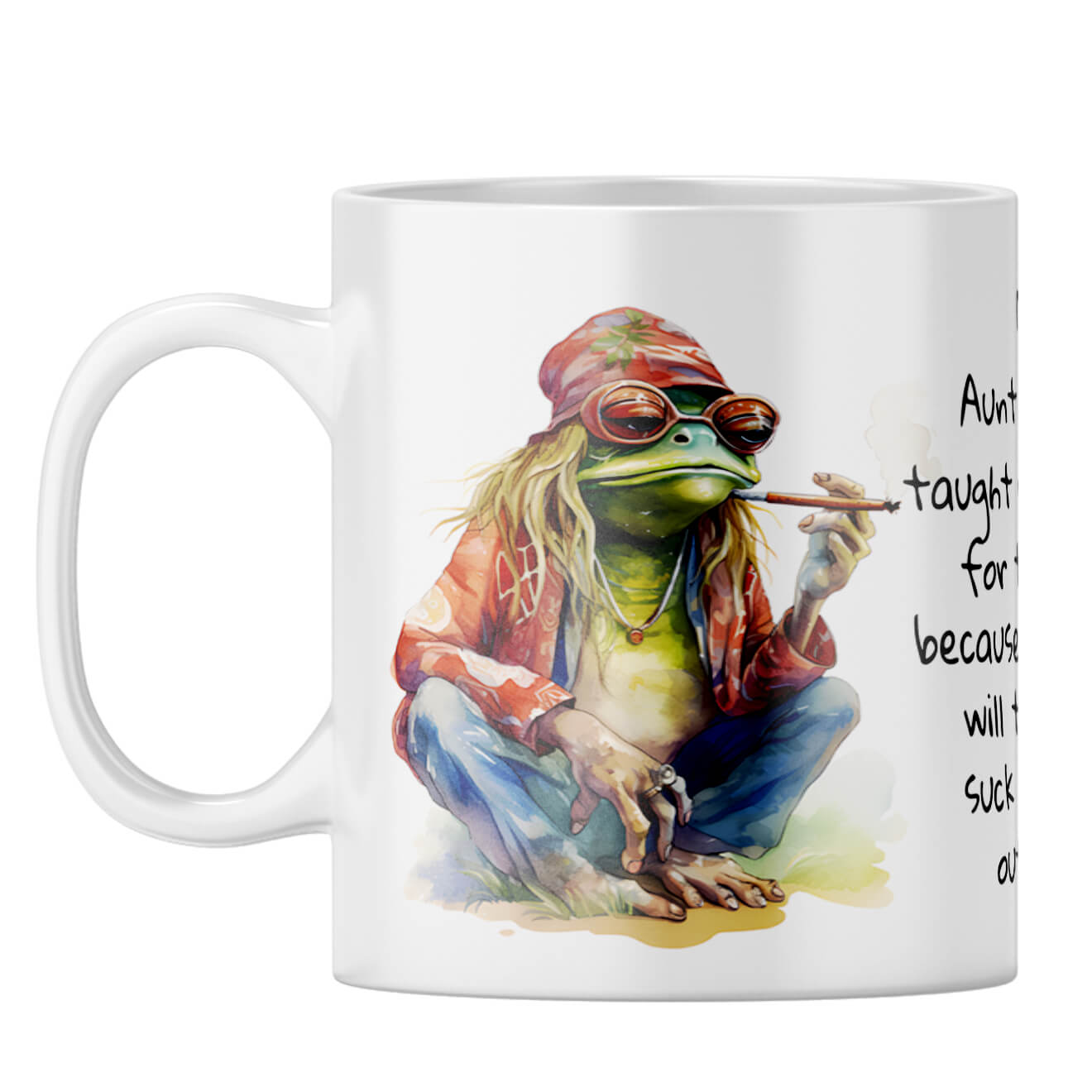 Live for Today Coffee Mug White
