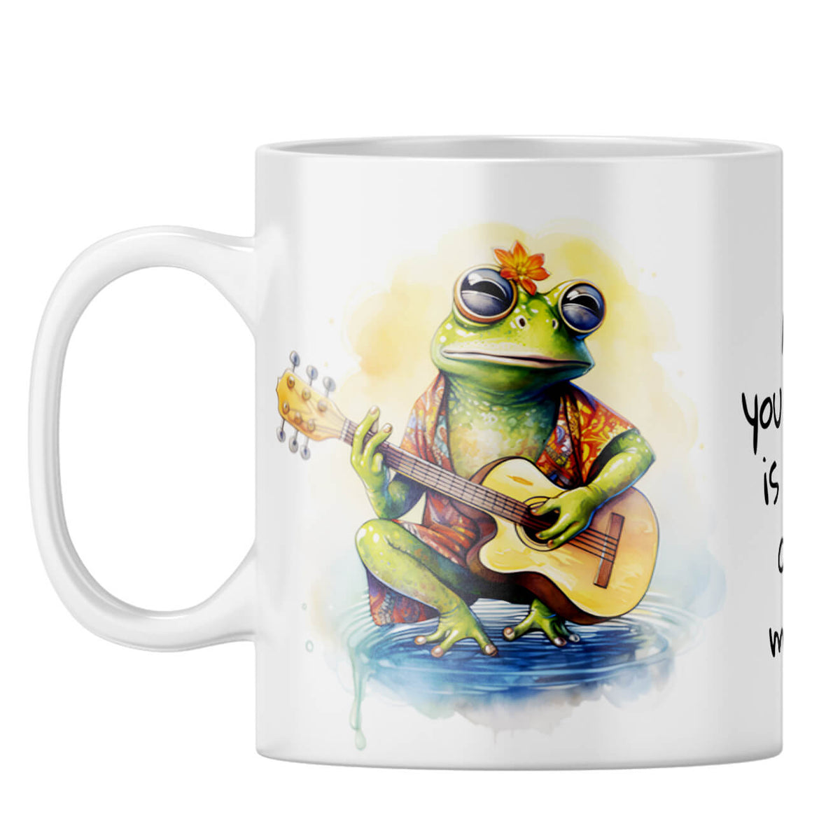 Love and Music Coffee Mug White