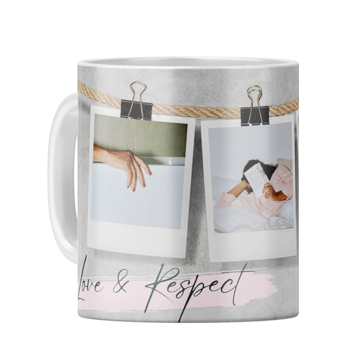 Love and Respect Coffee Mug White