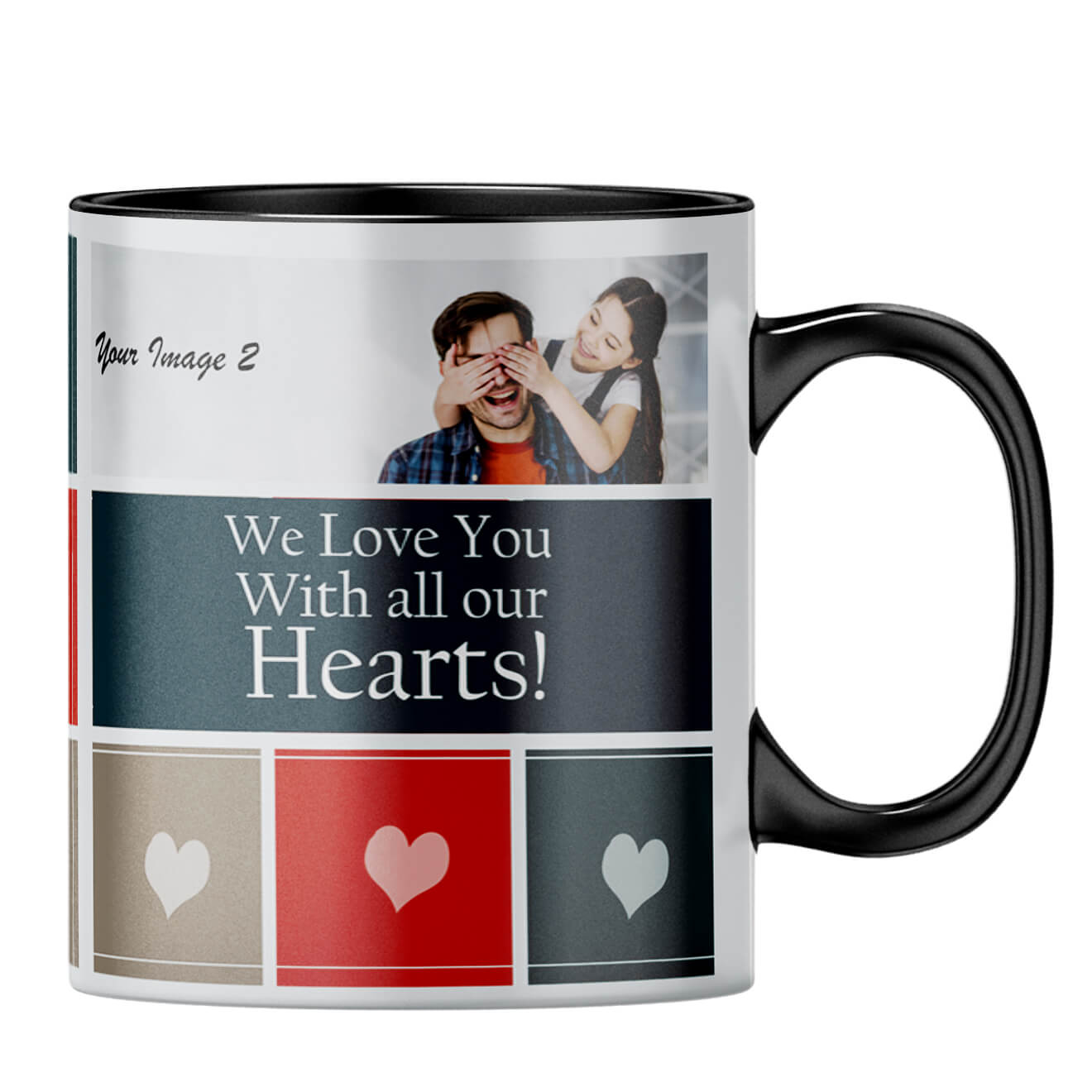 Love Dad Coffee MugB-Black