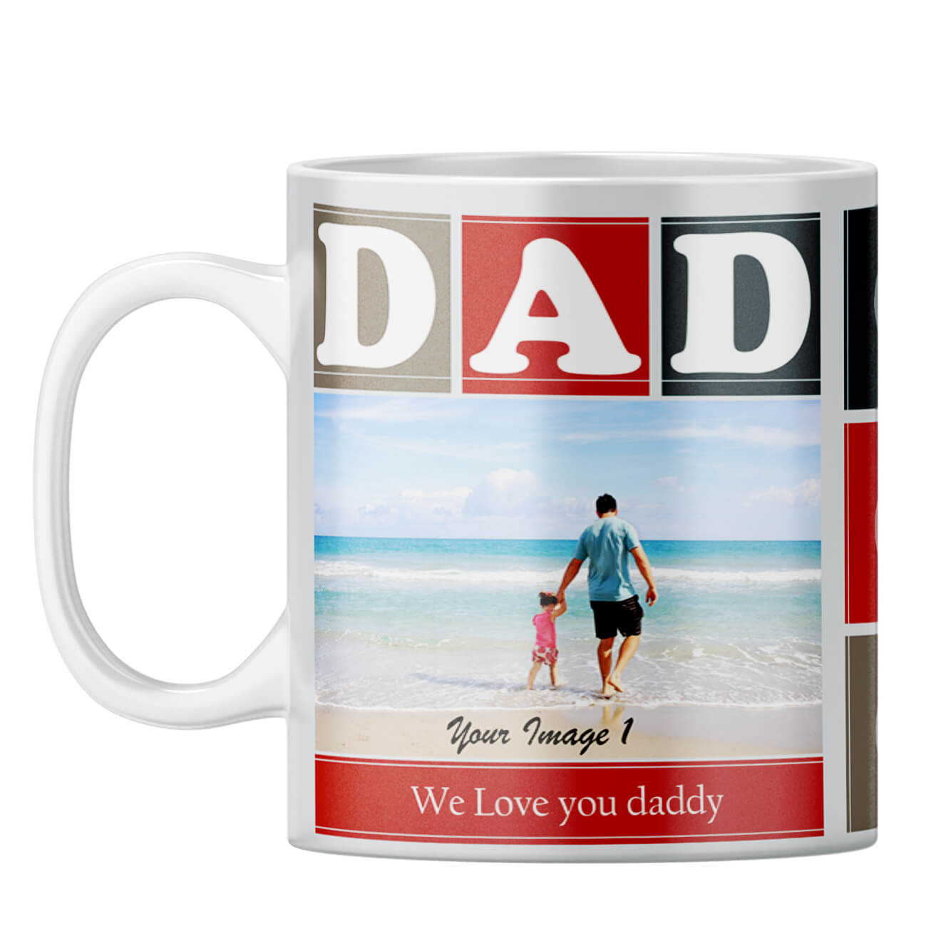 Love Dad Coffee Mug White