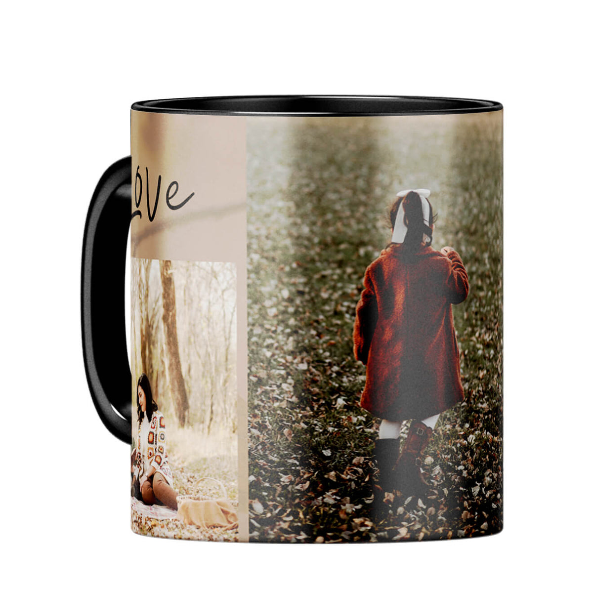 Love Family Coffee Mug Black