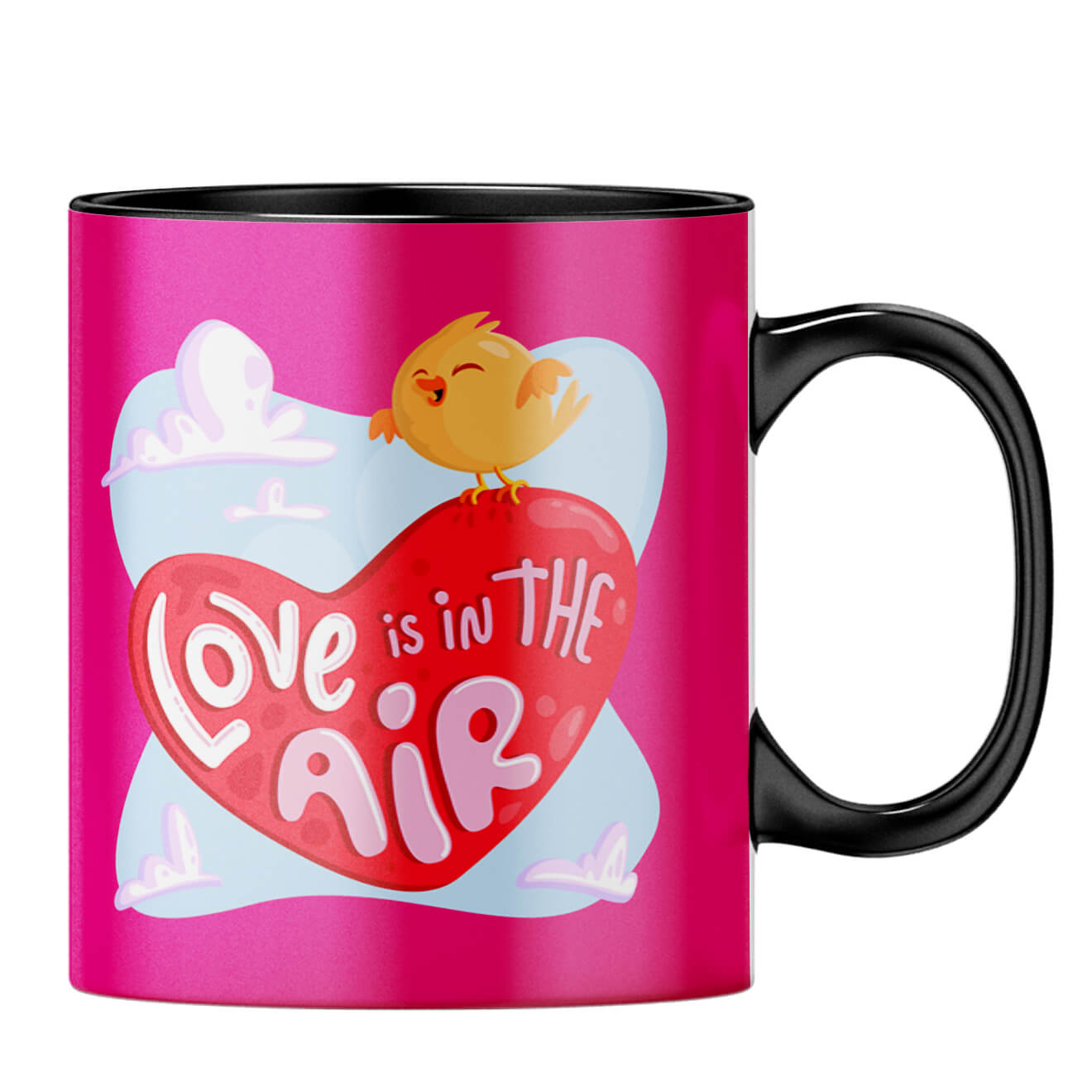 Love is in the air Coffee MugB-Black