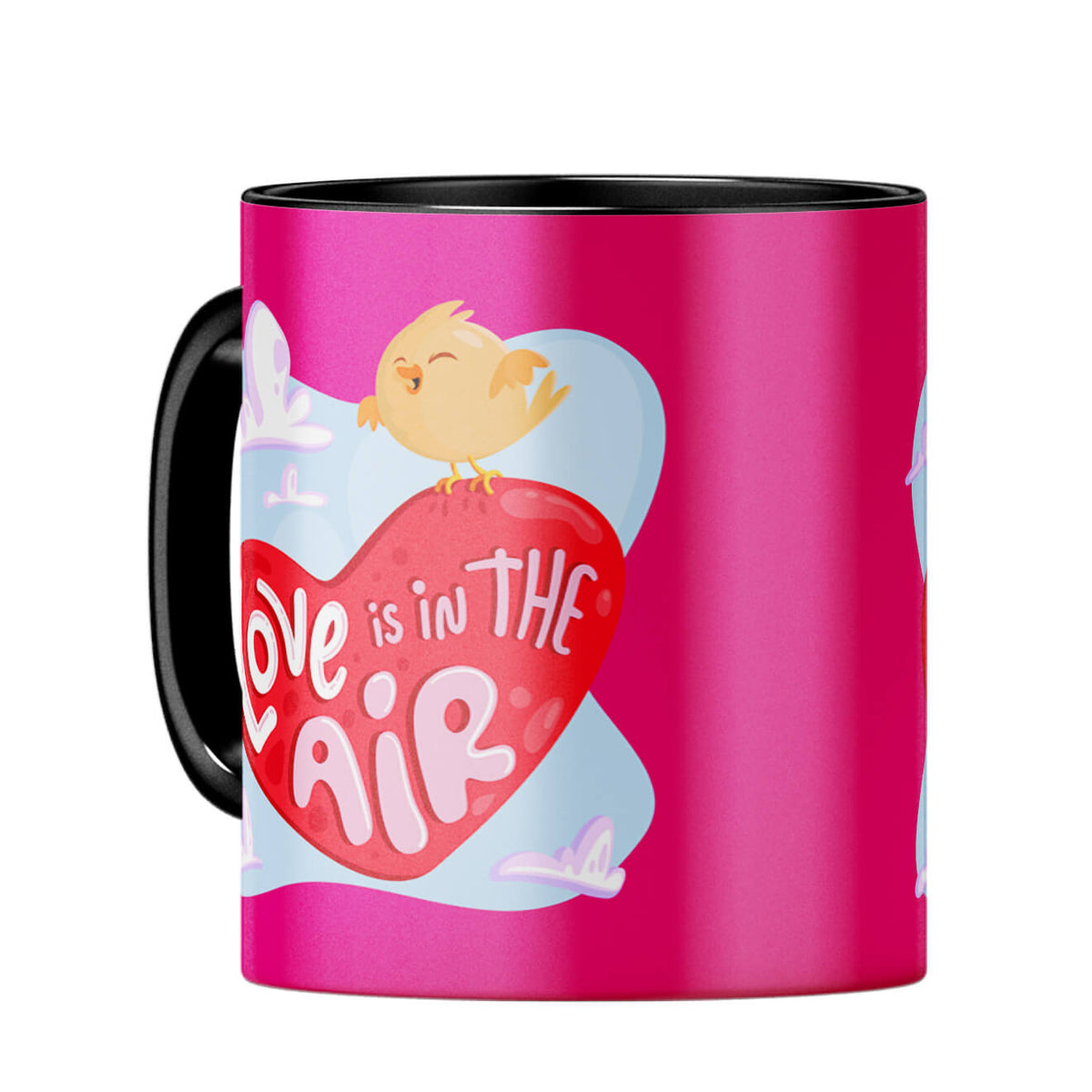 Love is in the air Coffee MugC-Black