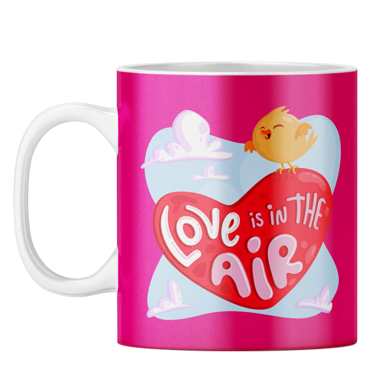 Love is in the air Coffee Mug White