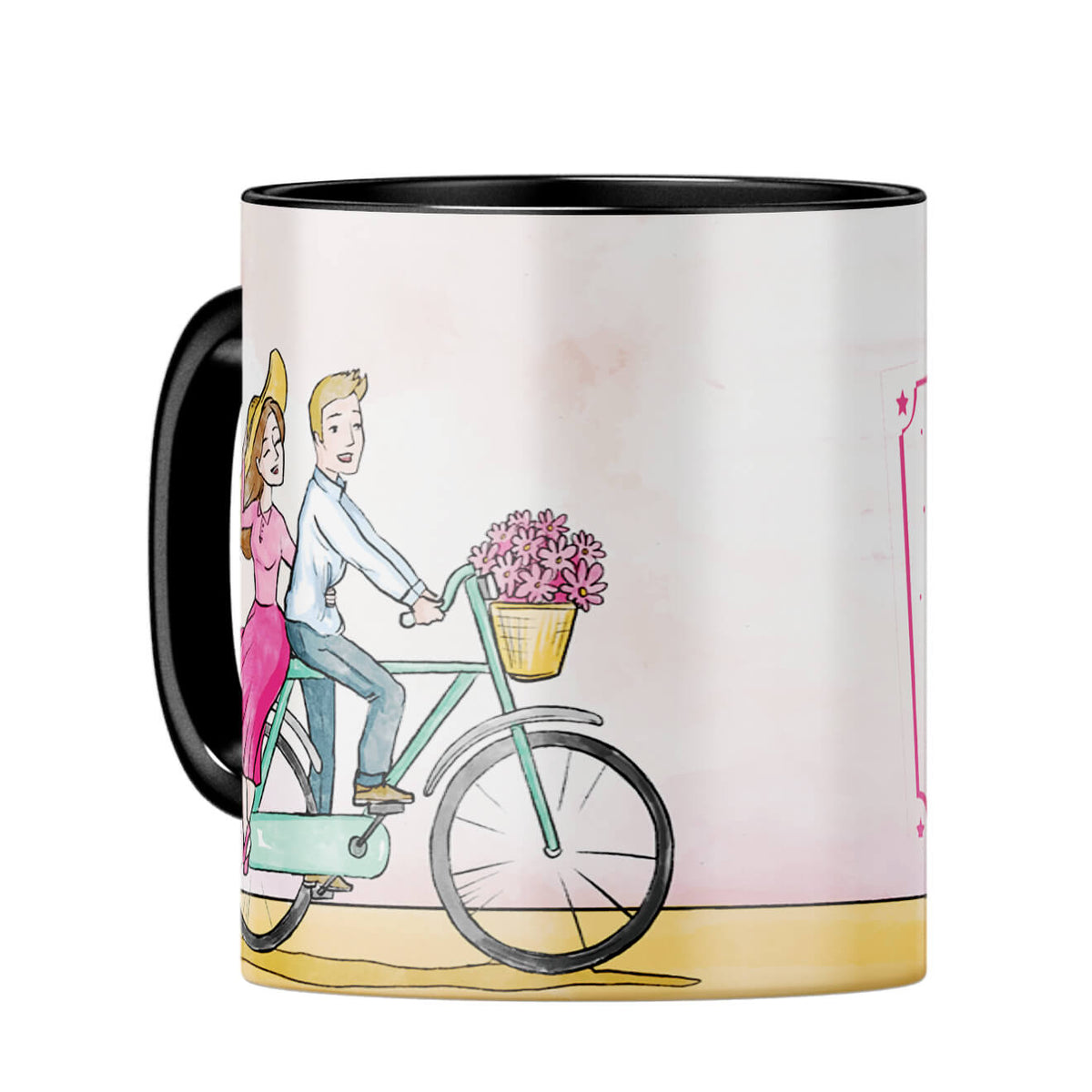 Love is on it's way Coffee MugC-Black