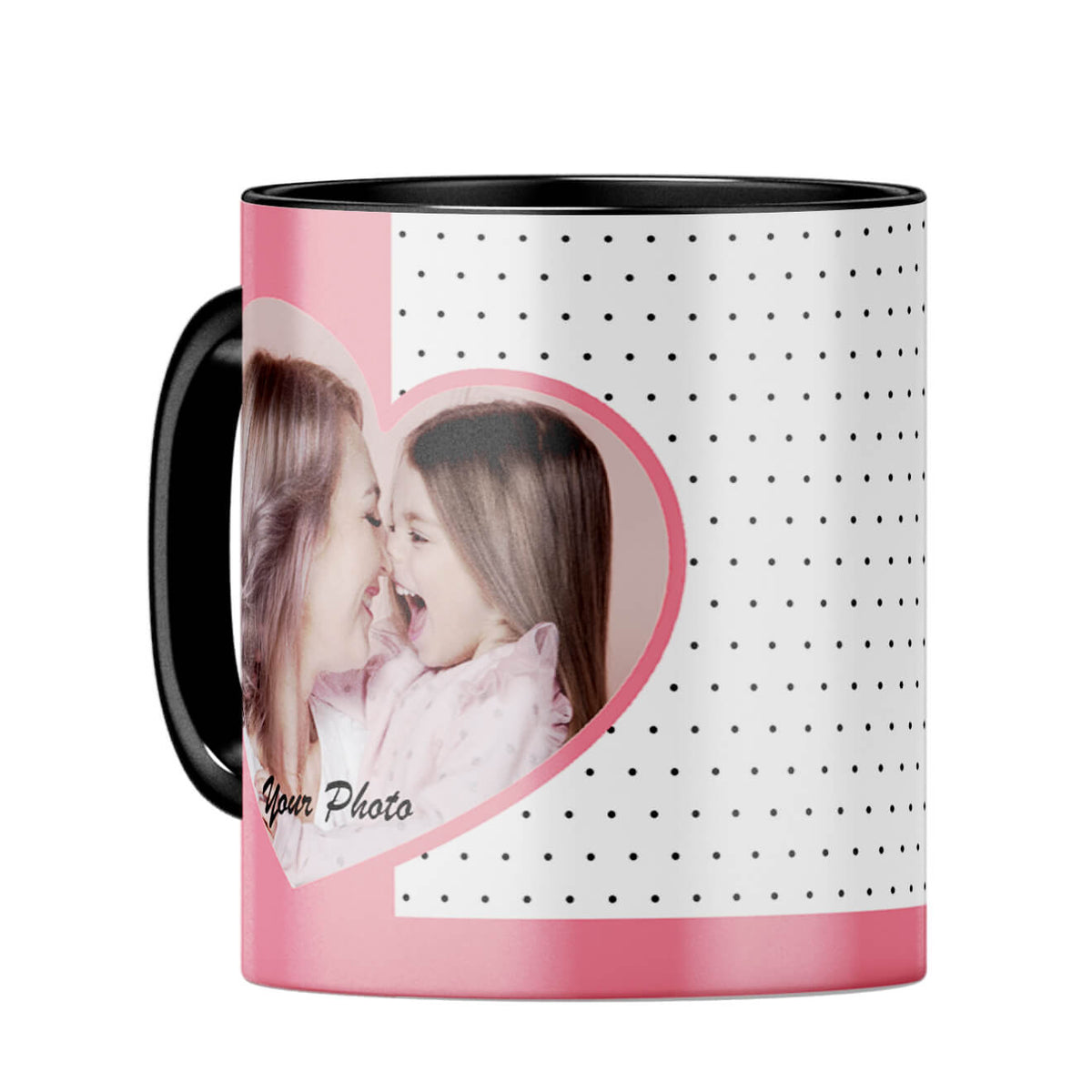 Love Mom Coffee MugC-Black