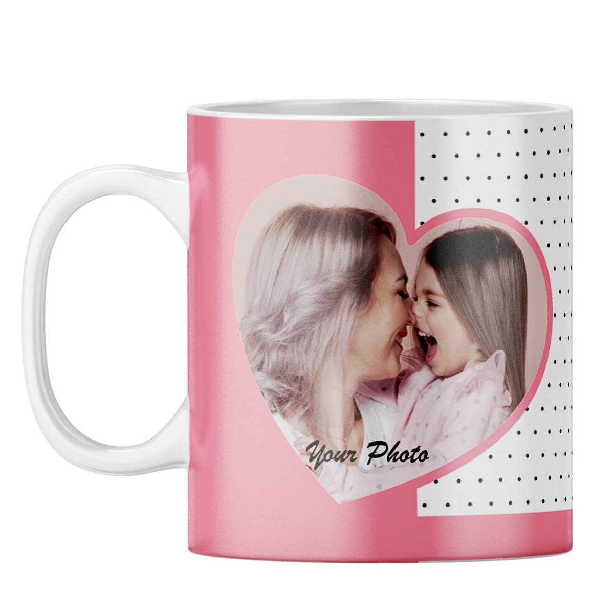 Love Mom Coffee Mug White