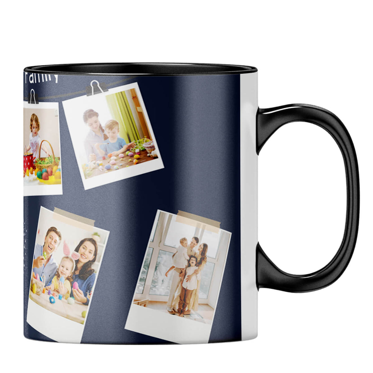 Love My Family Coffee MugB-Black