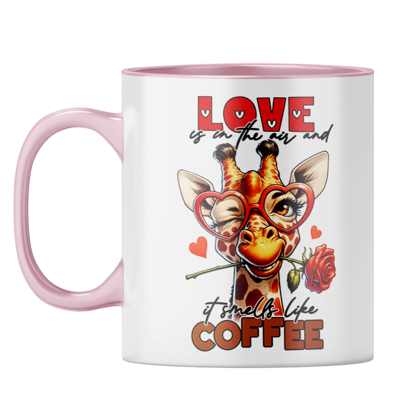 Love Smells Like Coffee Coffee Mug