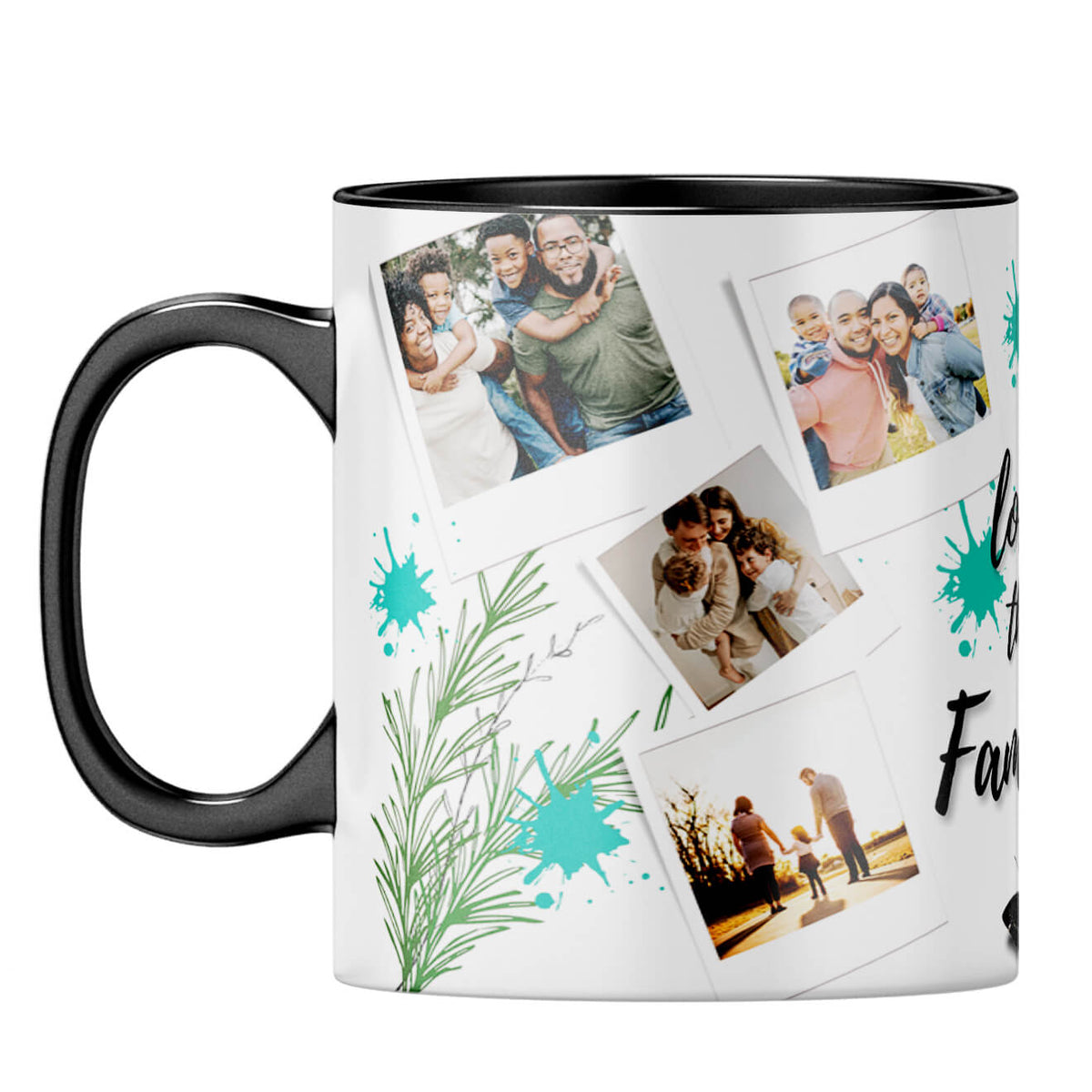 Love The Family Coffee MugF-Black