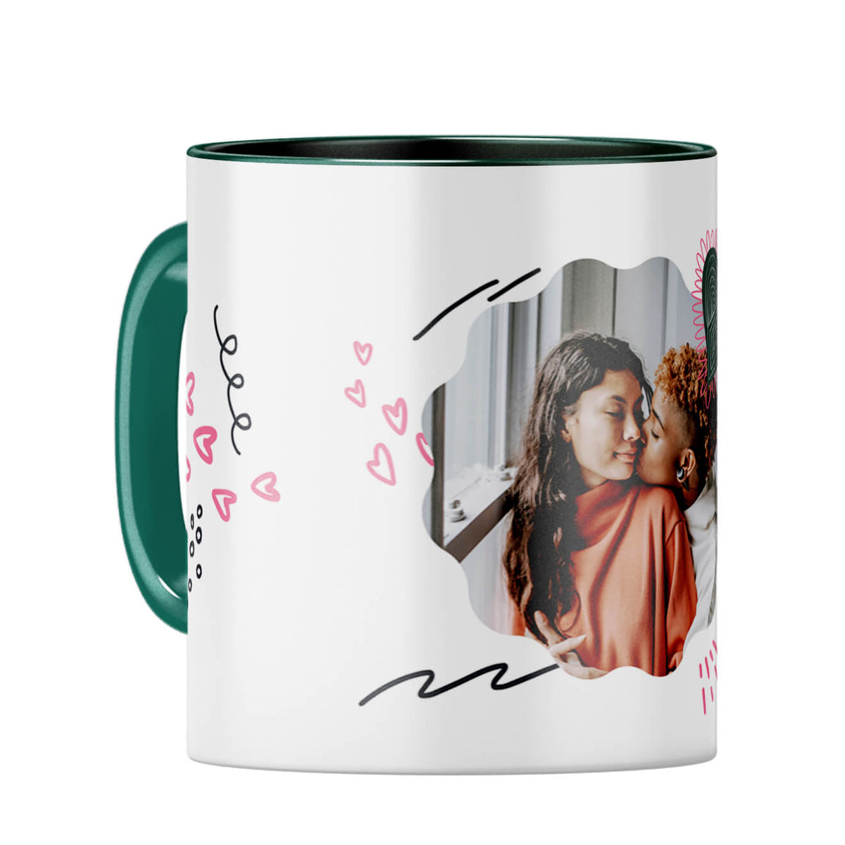 Loved One Coffee Mug Dark Green