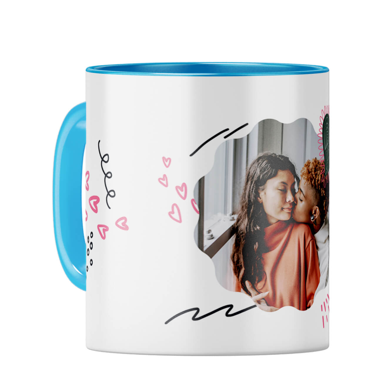 Loved One Coffee Mug Light Blue