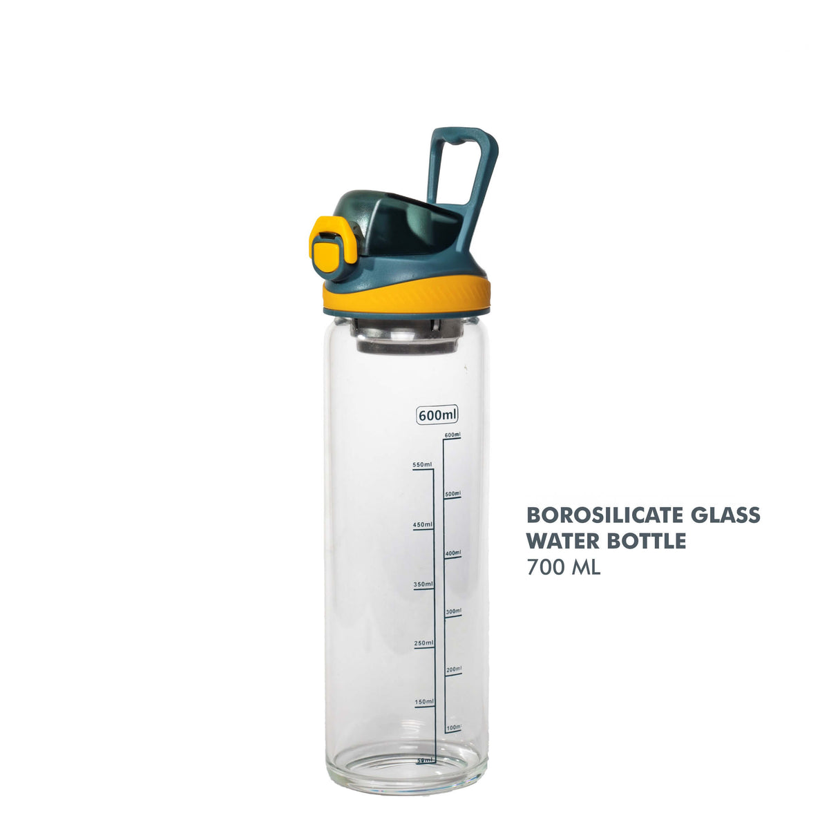 Measurement Borosilicate Glass Bottle - 700 ML