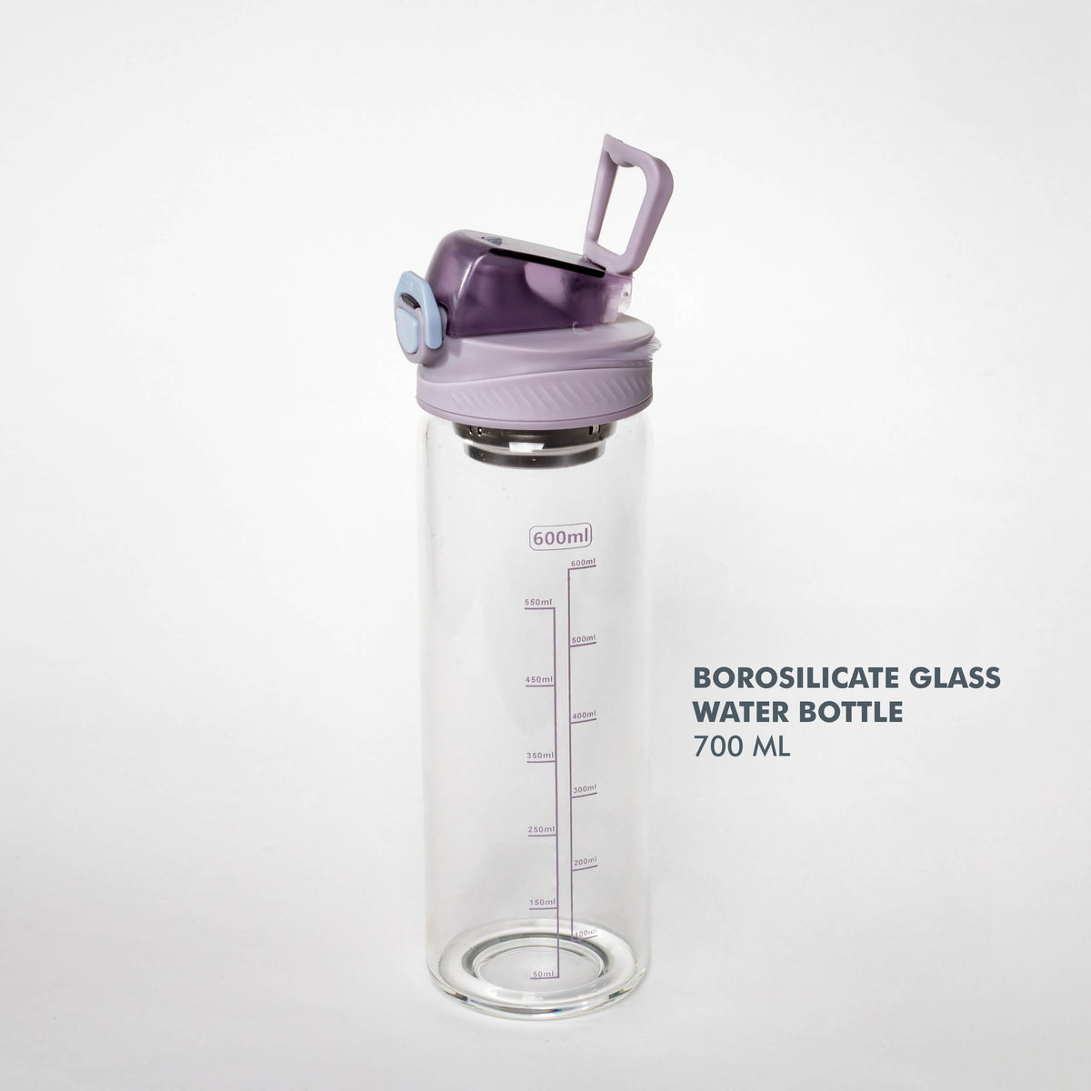 Measurement Borosilicate Glass Bottle - 700 ML