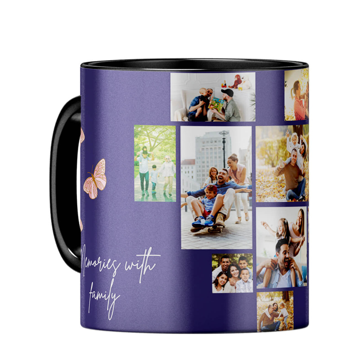 Memories with Family Coffee Mug Black