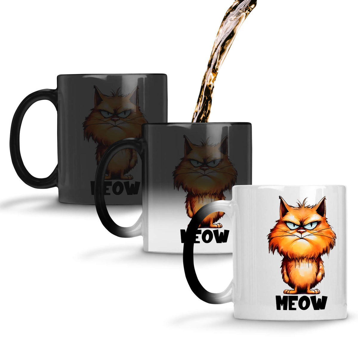Meow Coffee Mug Magic