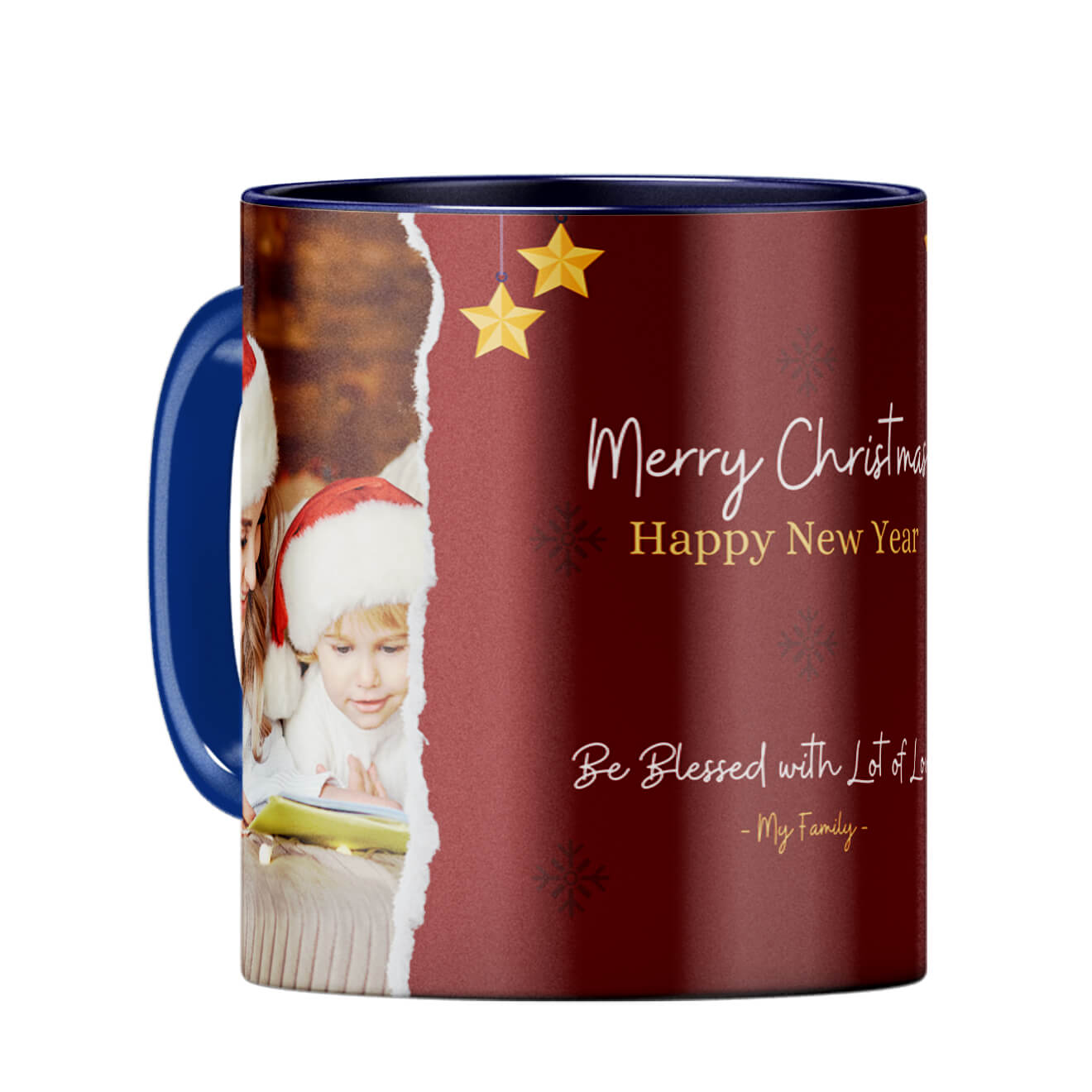 Merry Christmas and Happy New Year Coffee Mug
