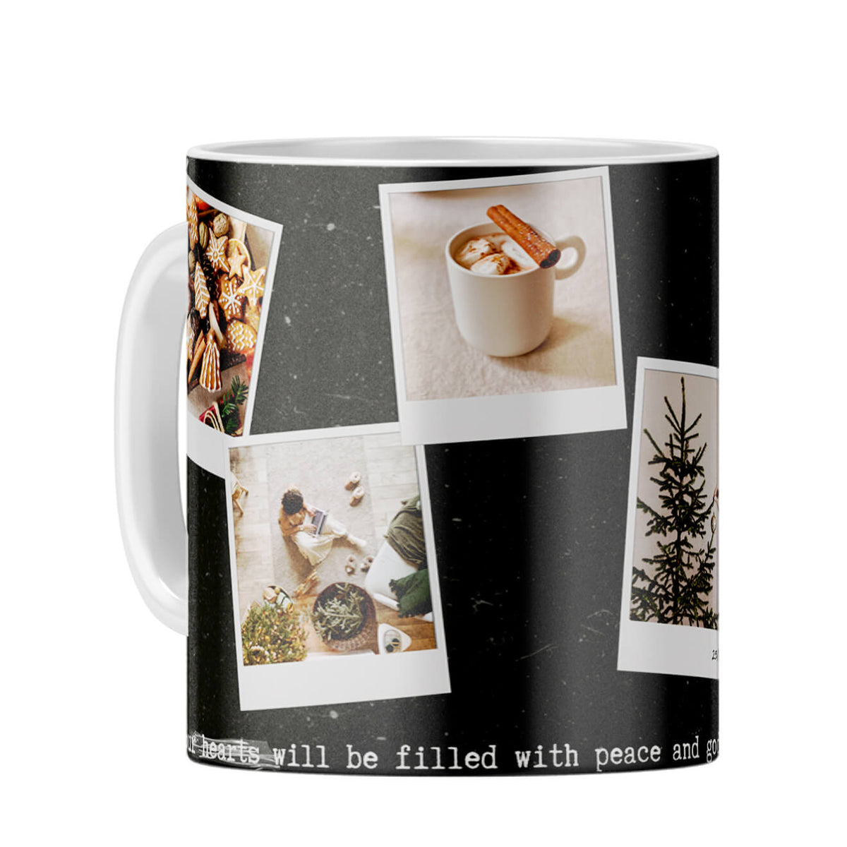 Merry Christmas Coffee Mug White