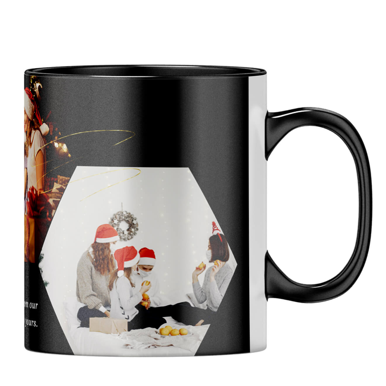 Merry Christmas from our family to yours Coffee MugB-Black