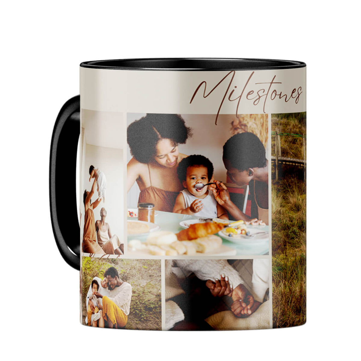 Milestones Coffee Mug Black