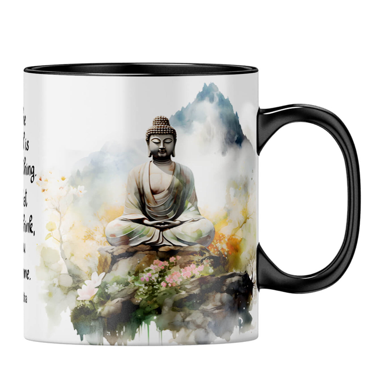 Mind is Everything Coffee MugB-Black