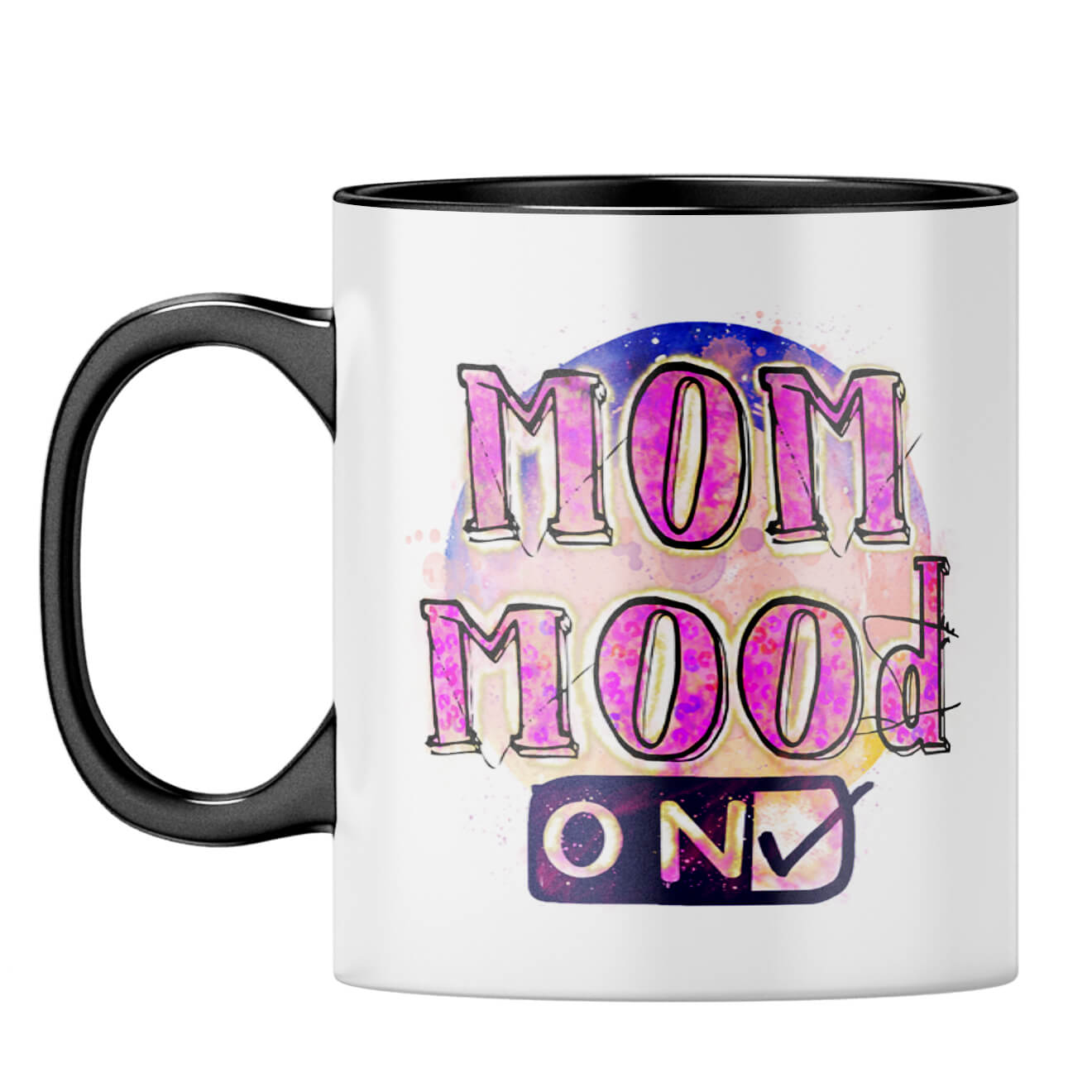 Mom Birthday Gifts From Daughter Coffee Mug Black