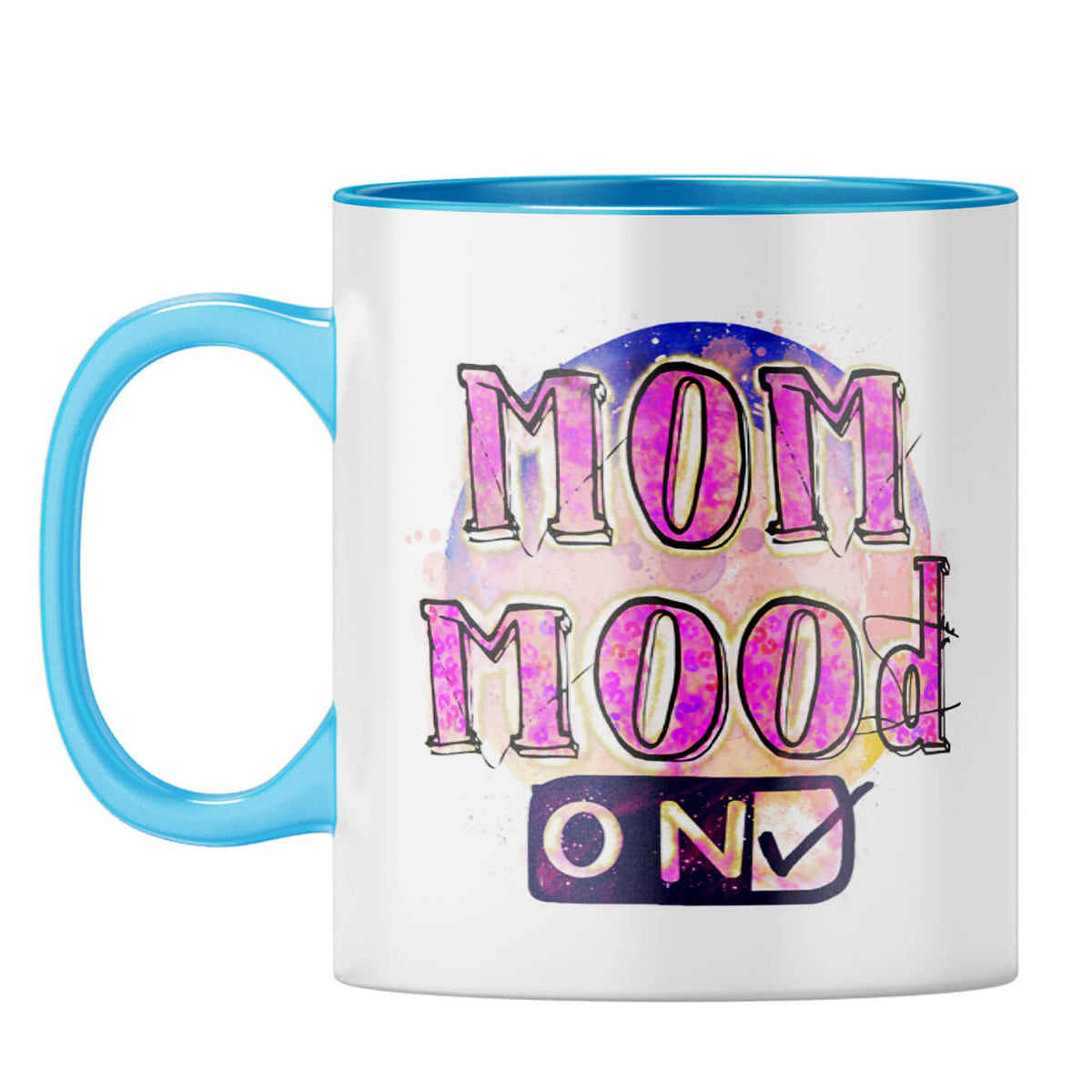 Mom Birthday Gifts From Daughter Coffee Mug Light Blue
