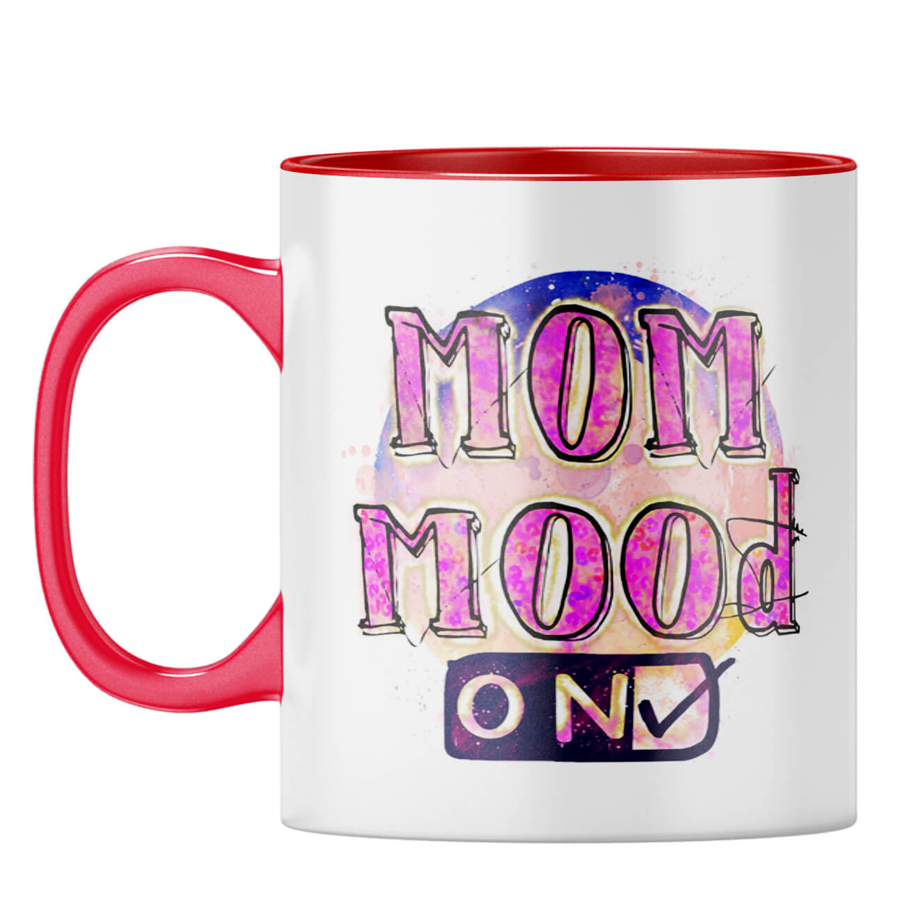 Mom Birthday Gifts From Daughter Coffee Mug Red