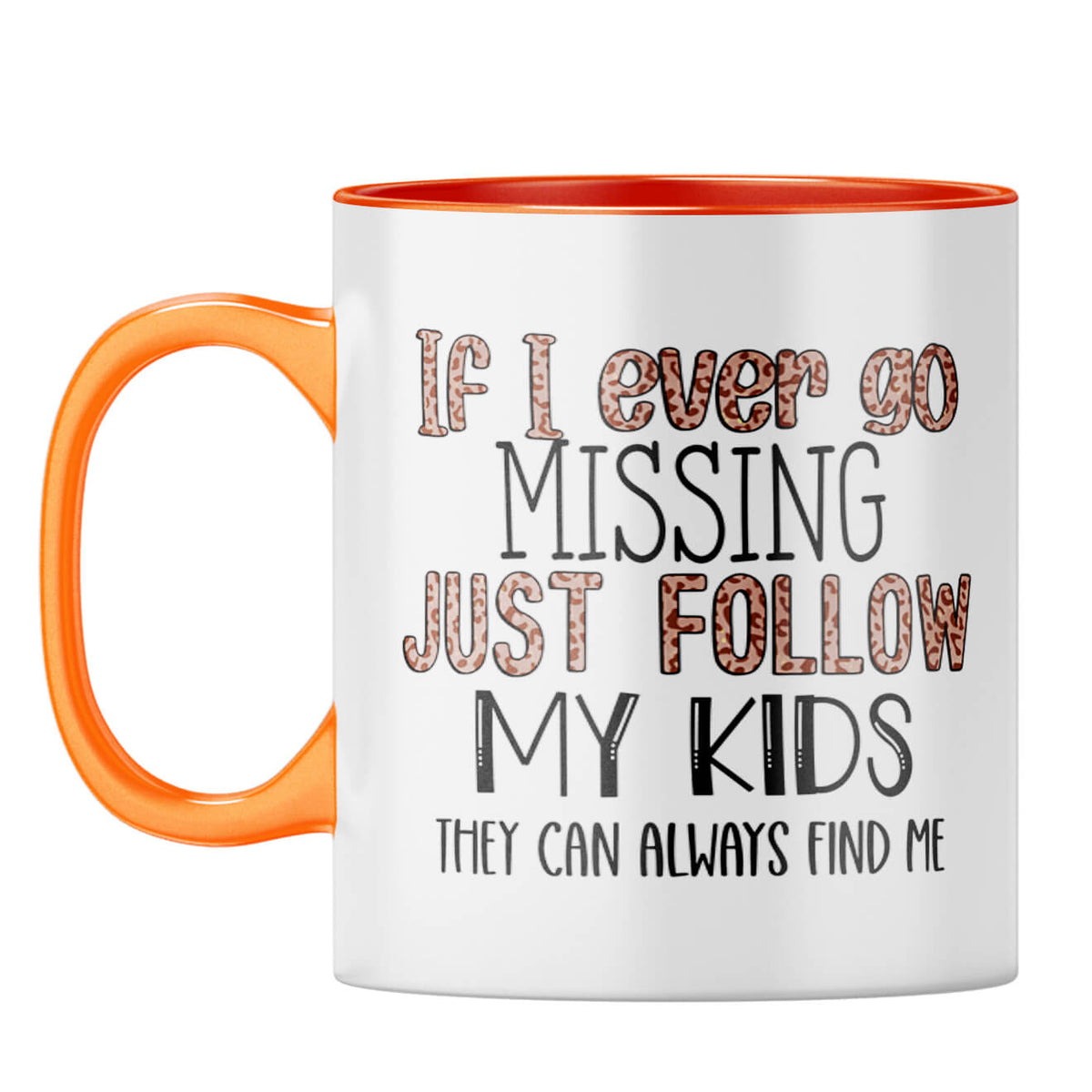 Mom Birthday Gifts Coffee Mug Orange