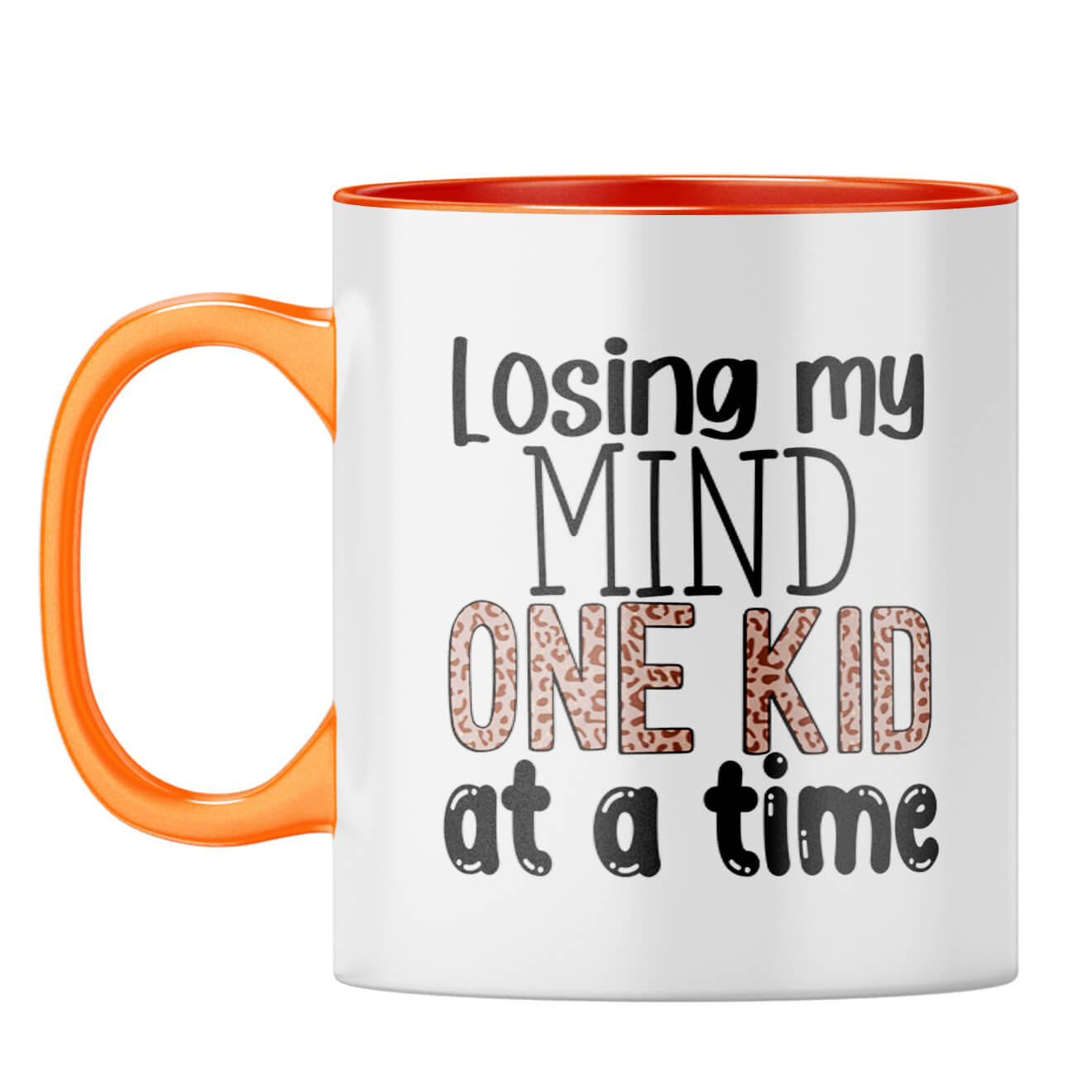 Mom Gift For Birthday Coffee Mug Orange