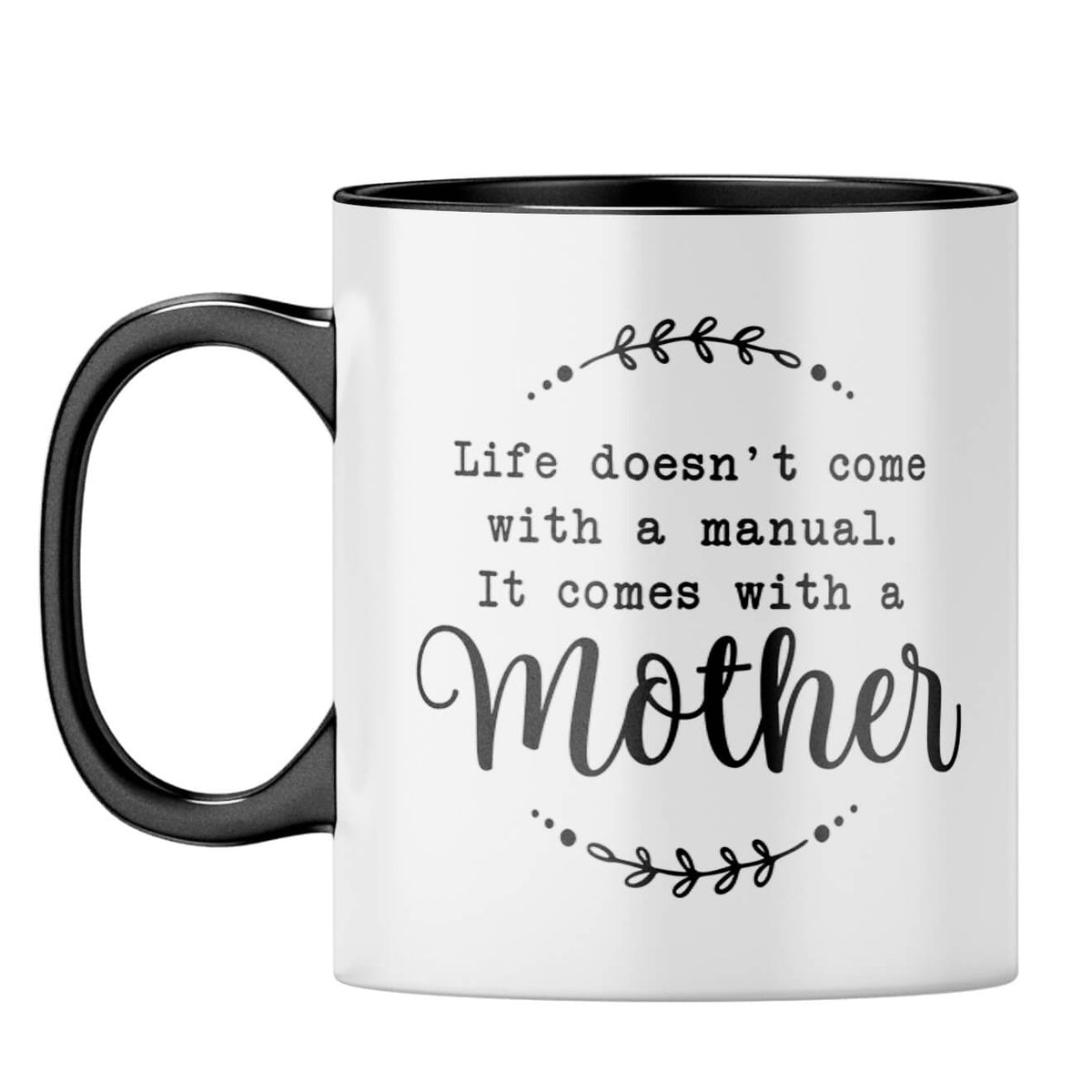 Mom Gift Coffee Mug Black