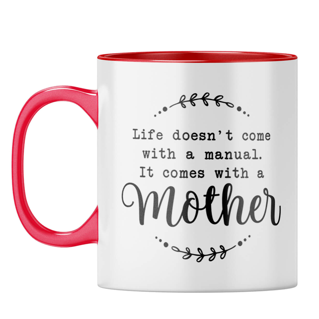 Mom Gift Coffee Mug Red