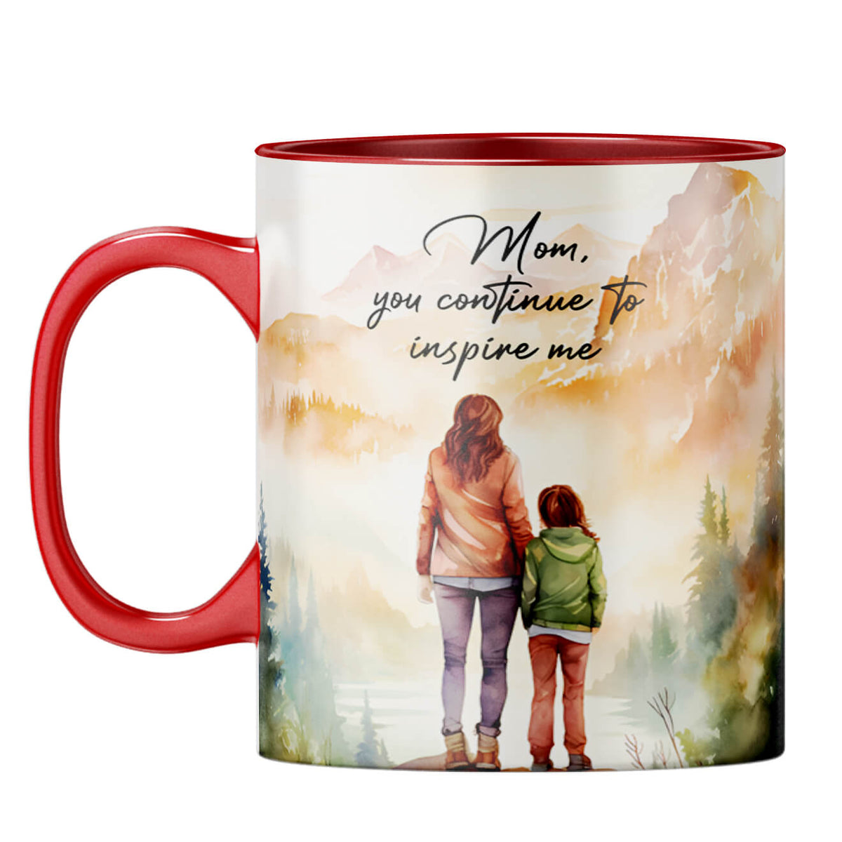 Mom Inspires Me Coffee Mug