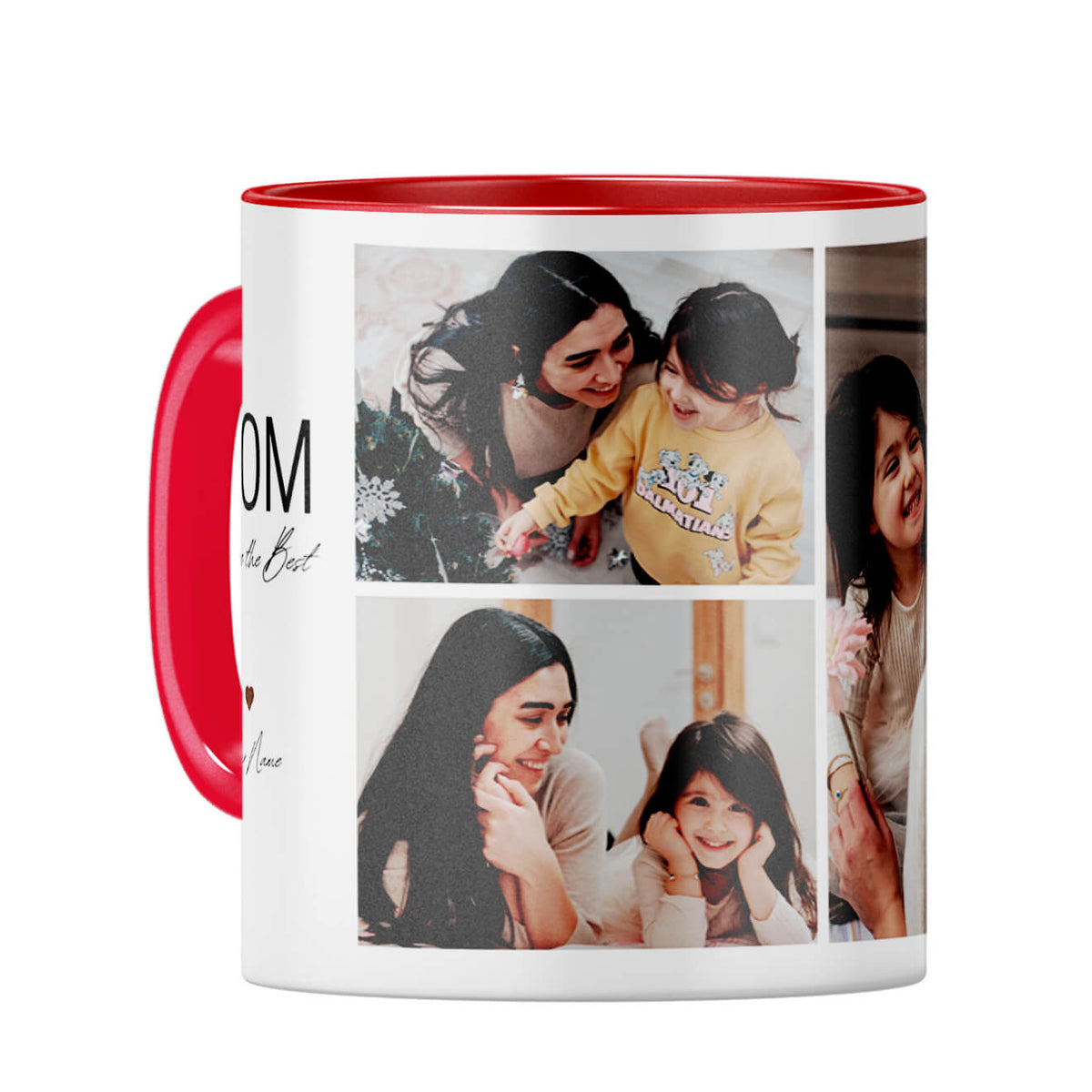 Mom You Are the Best Coffee Mug Red