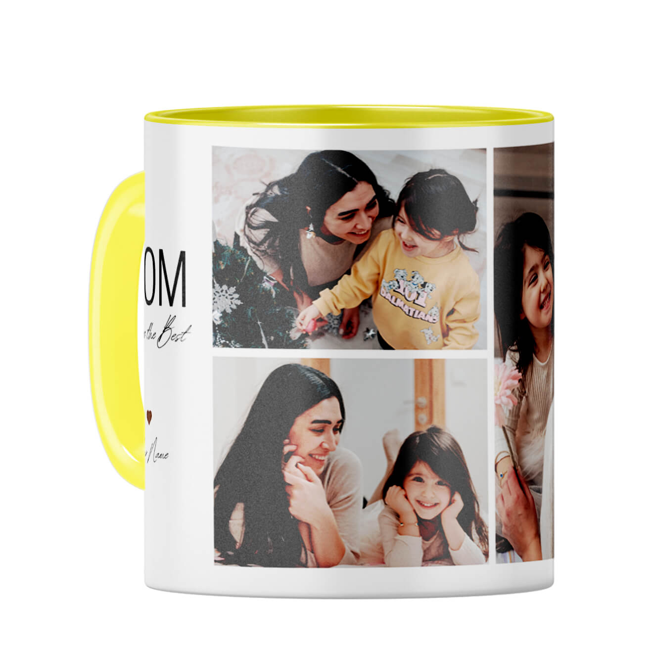 Mom You Are the Best Coffee Mug Yellow