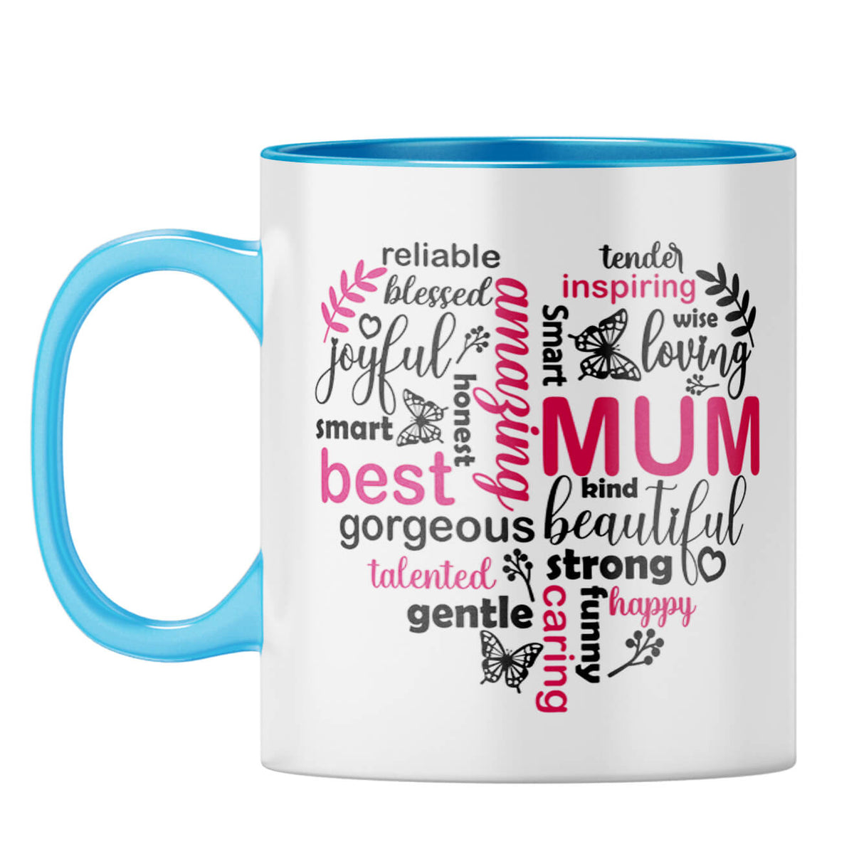 Moms Gifts Coffee Mug Light Blue