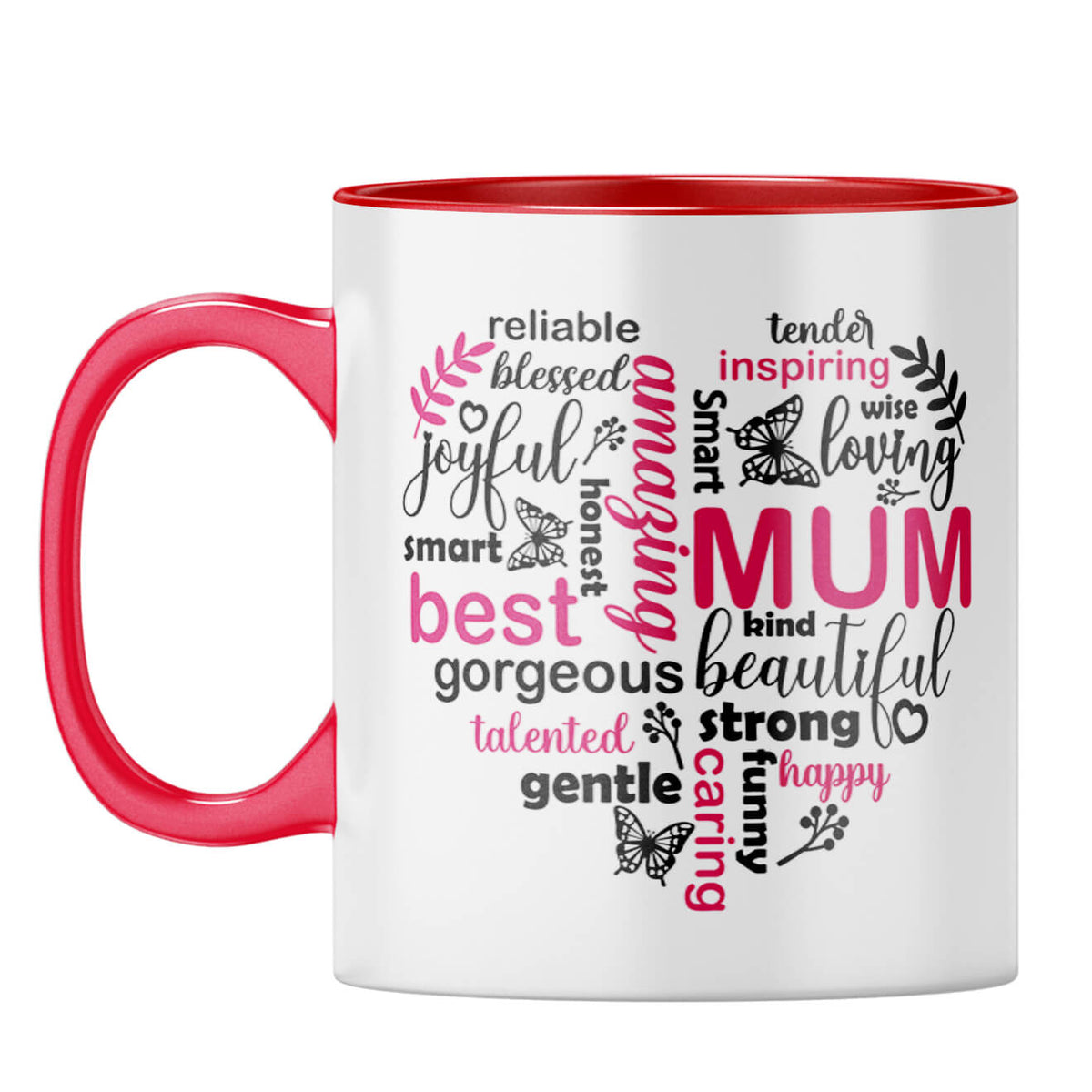 Moms Gifts Coffee Mug Red