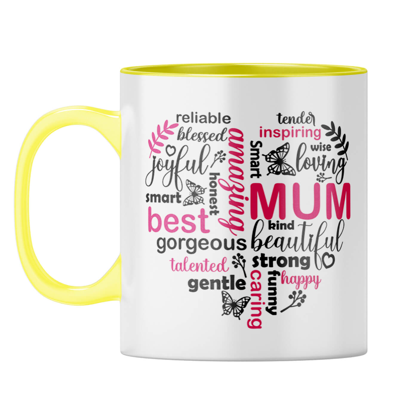 Moms Gifts Coffee Mug Yellow