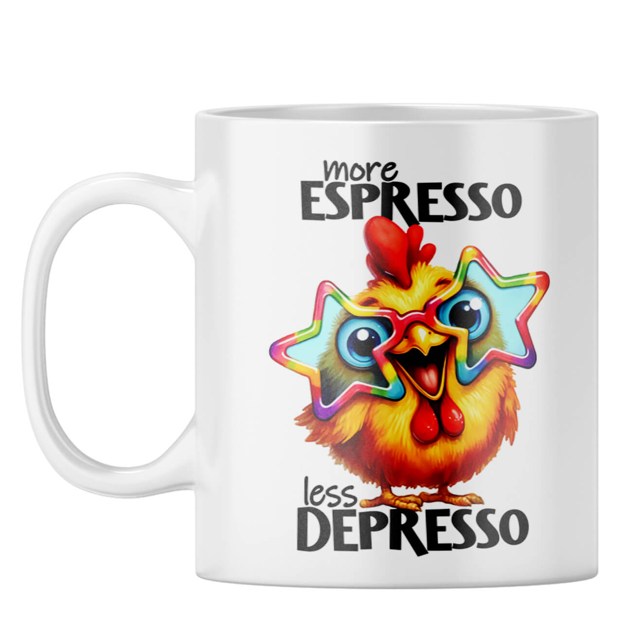 More Espresso Coffee Mug White