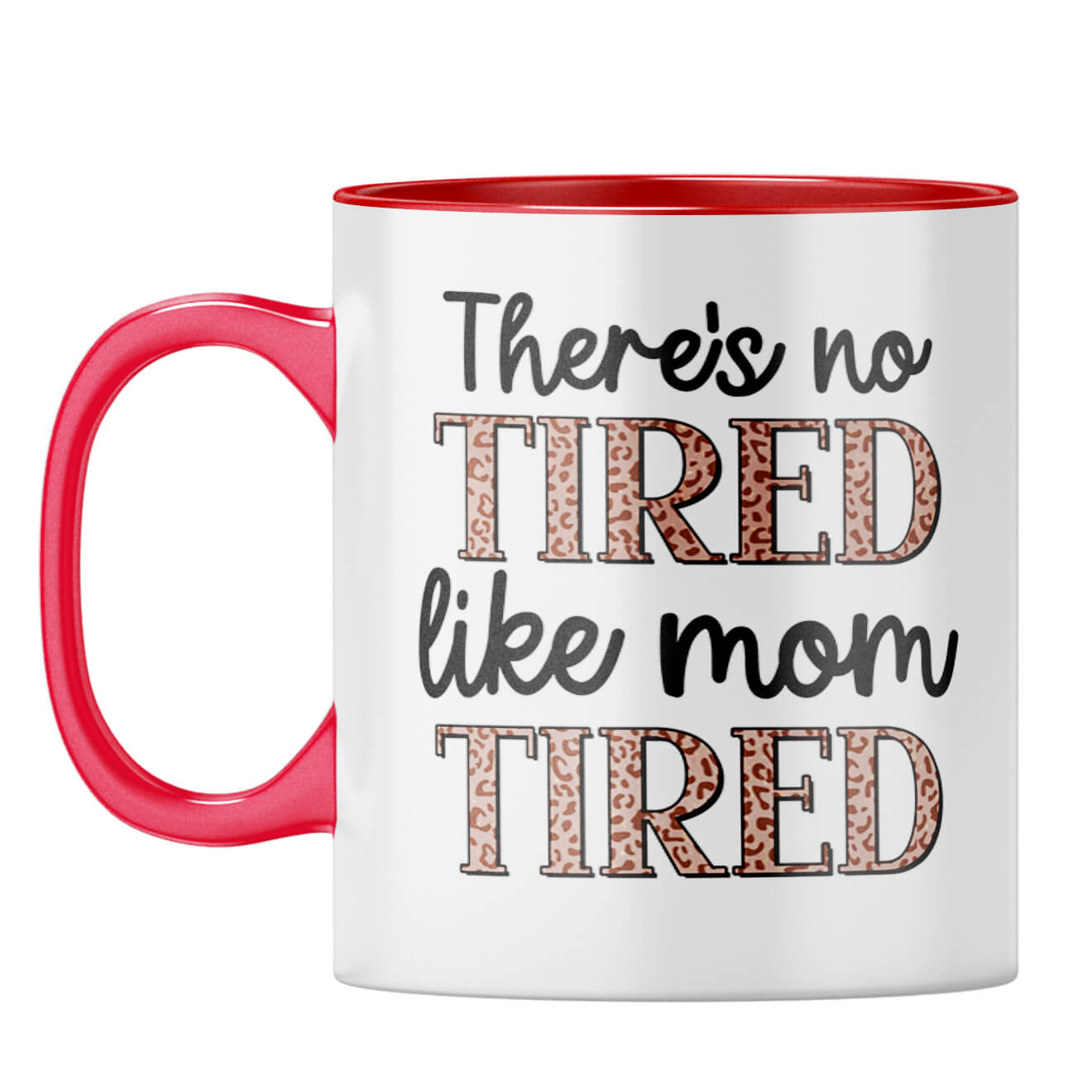 Mothers Day Gift For Mom Coffee Mug Red