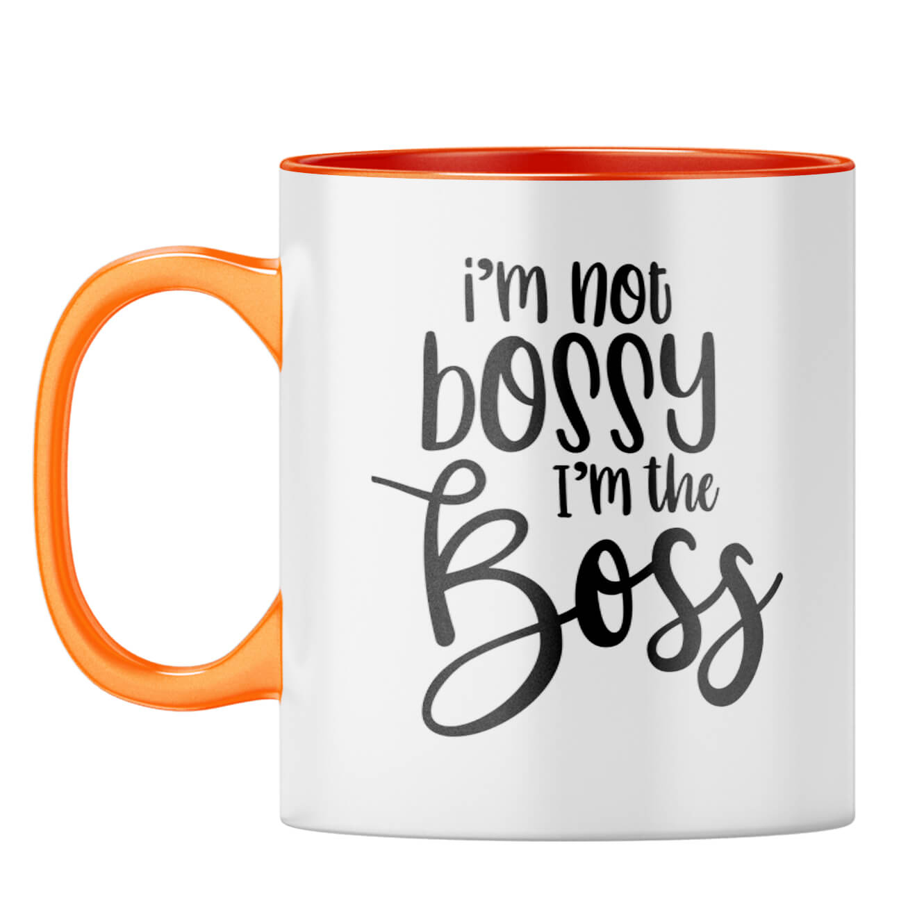 Mothers Day Gift For Mom From Son Coffee Mug Orange